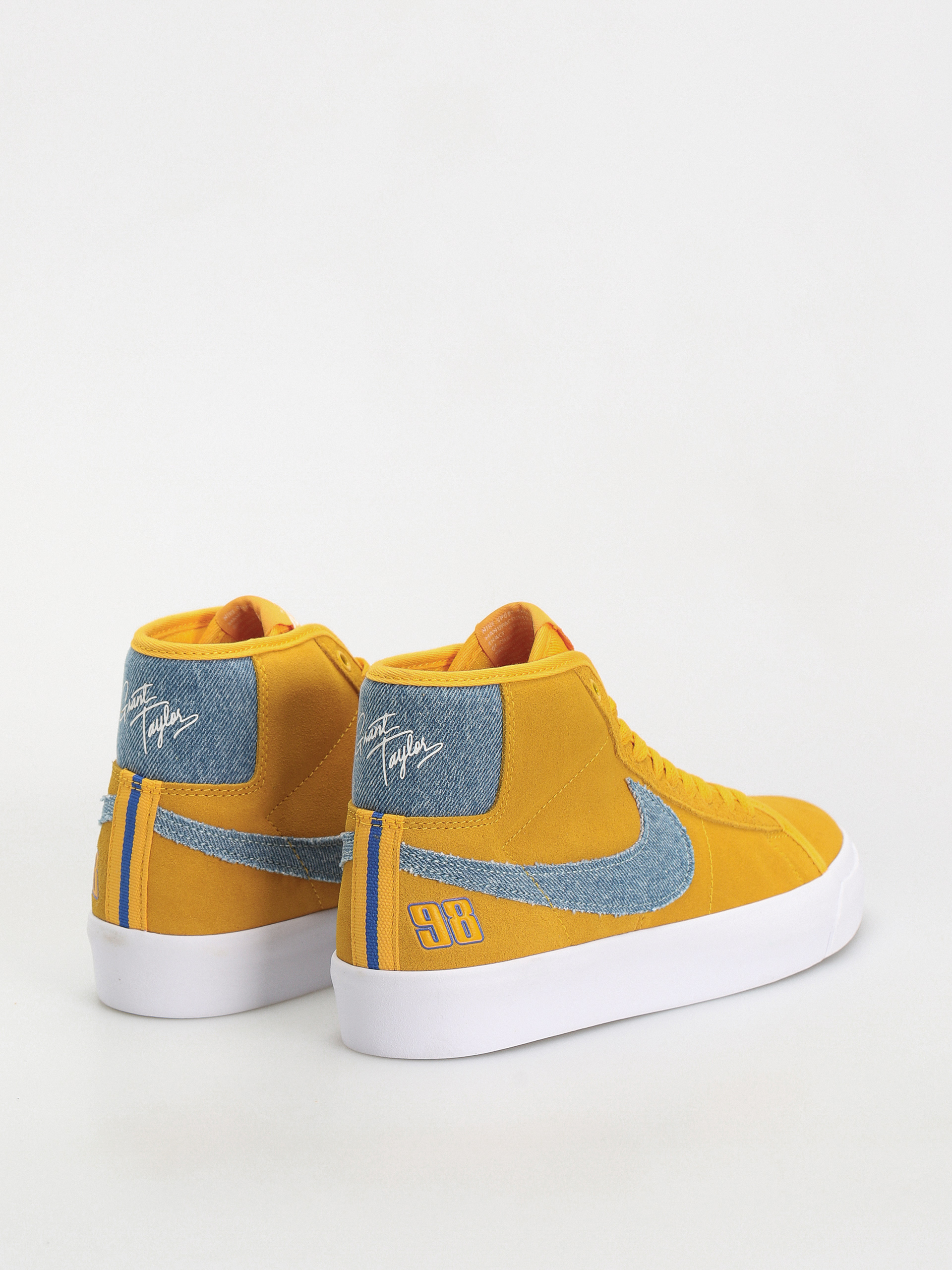 Nike SB Zoom Blazer Mid Pro GT Shoes (university gold/game royal)