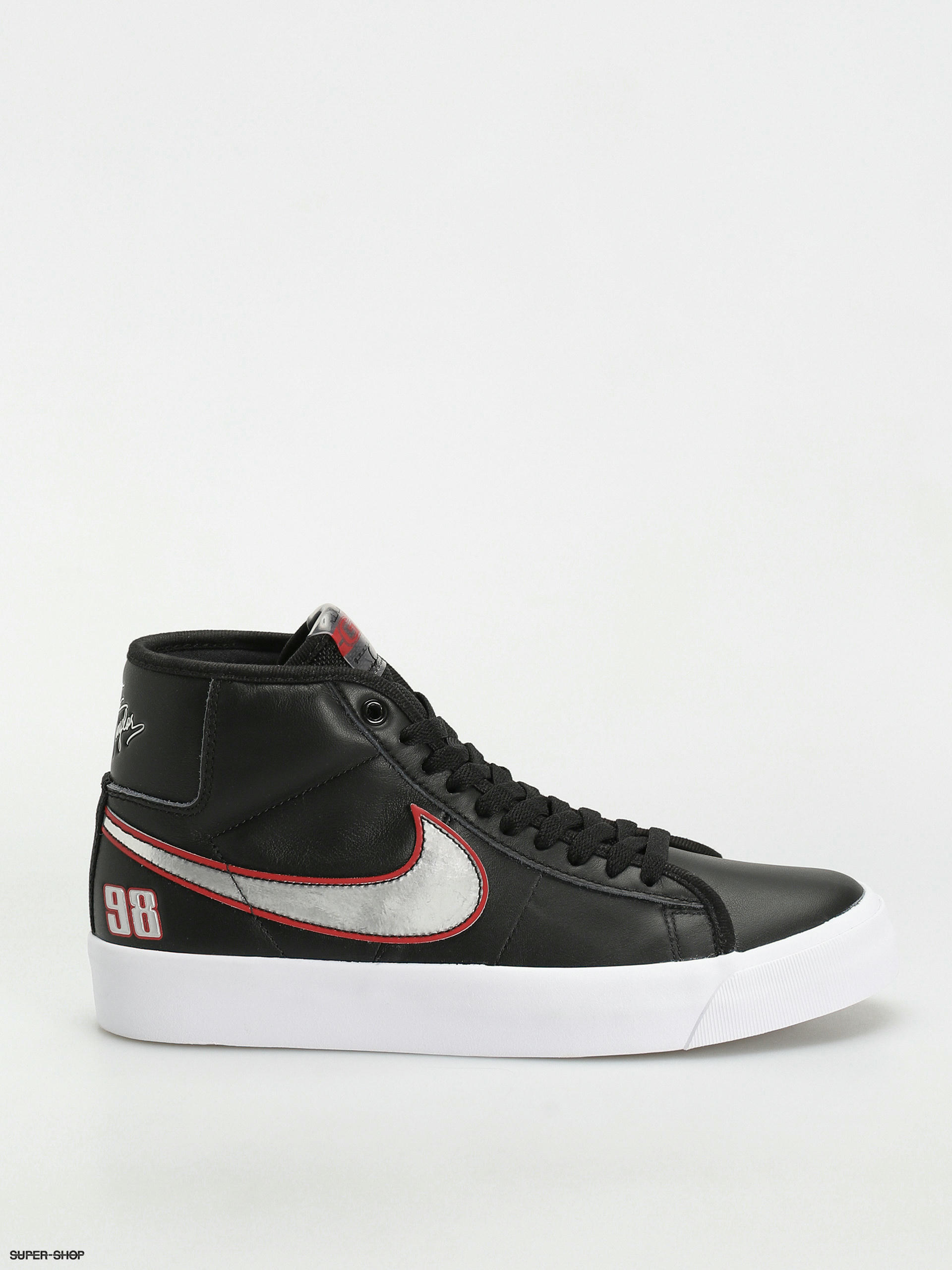 Black and white 'blazer high tops best sale