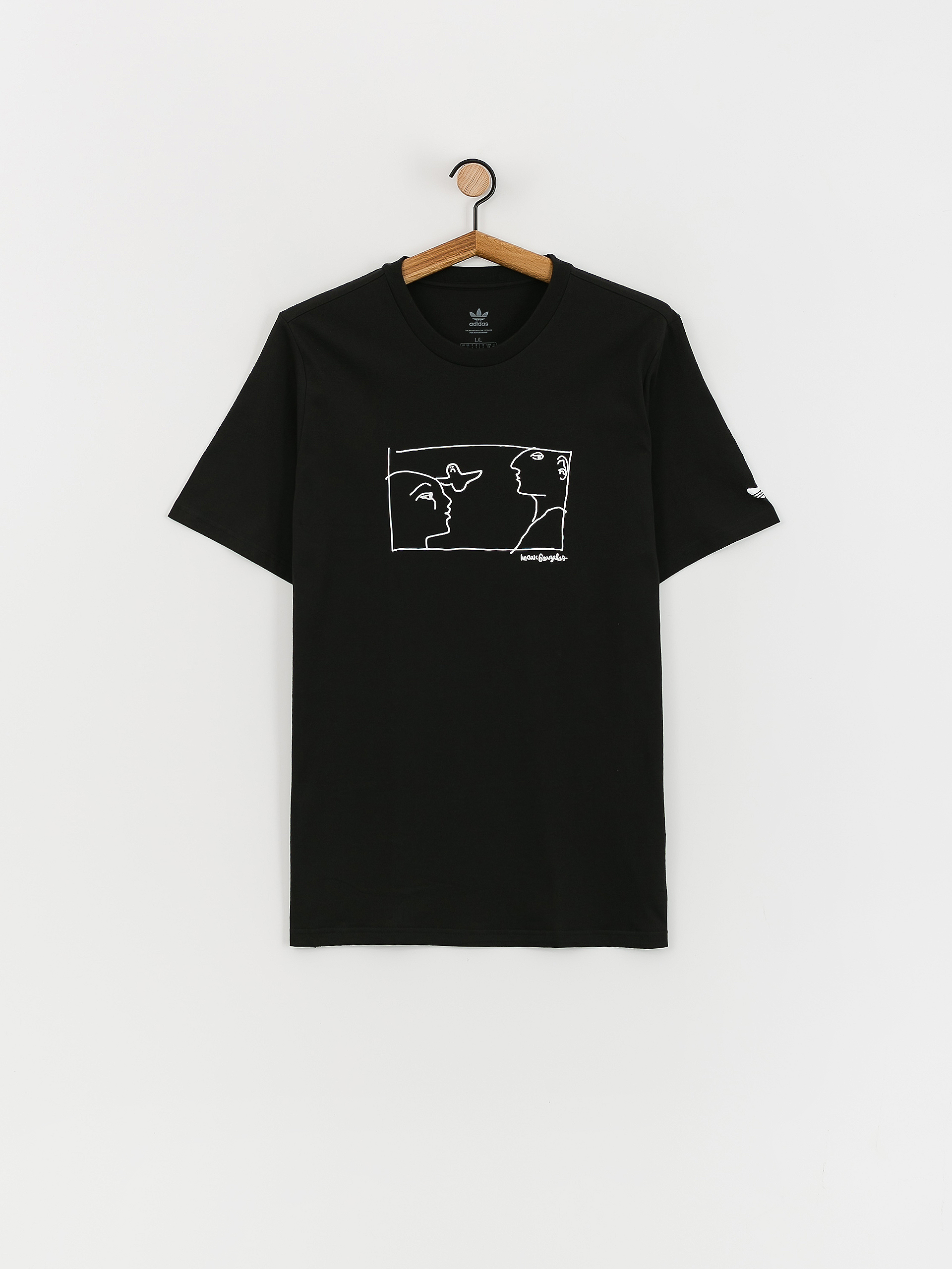 Adidas Shmoo G T Shirt Blackwhite