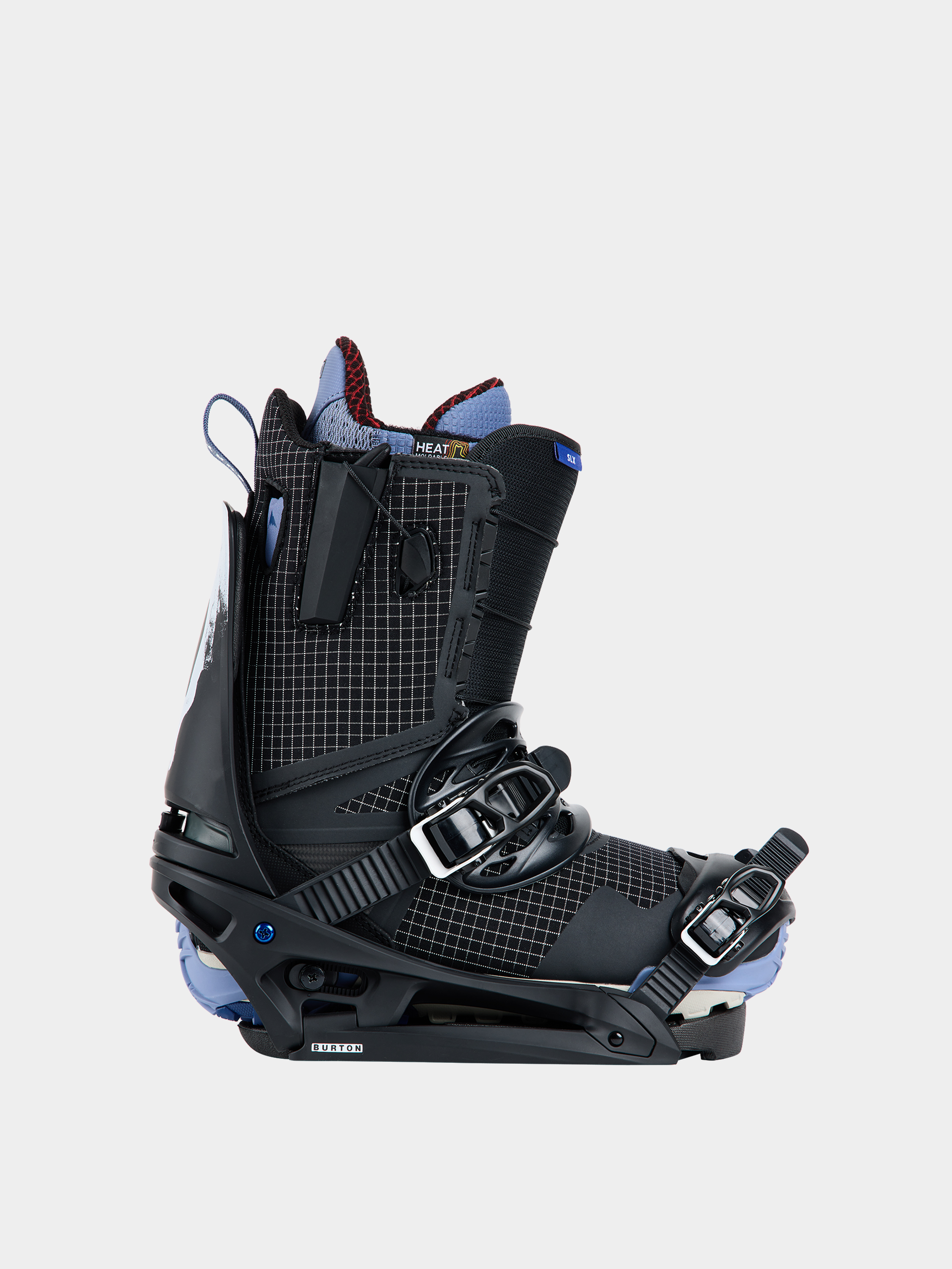 Mens Burton Cartel X Est Snowboard bindings (black/white/graphic)