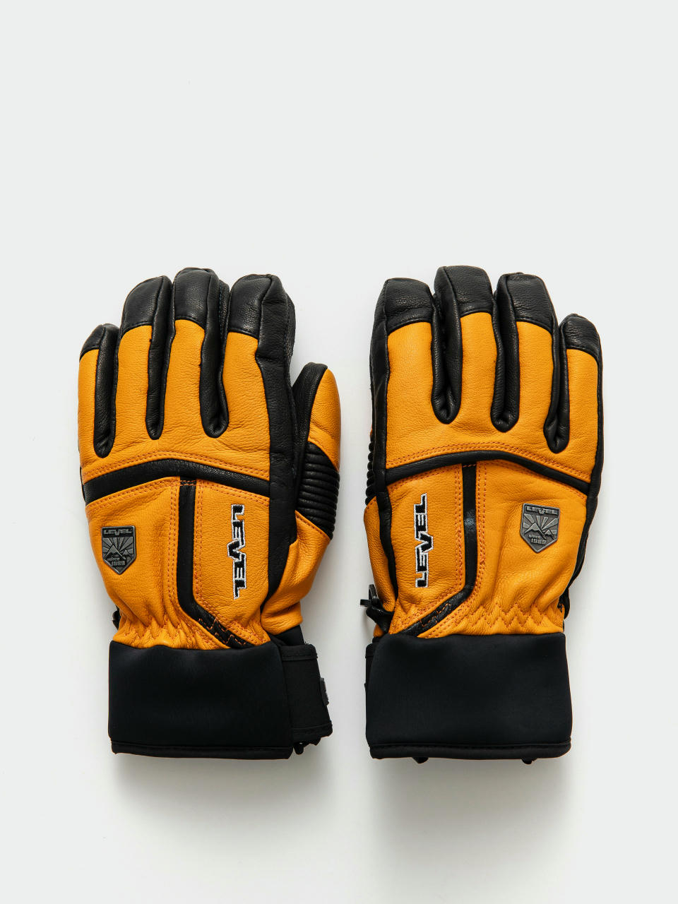 Level Off Piste Leather Handschuhe (orange)