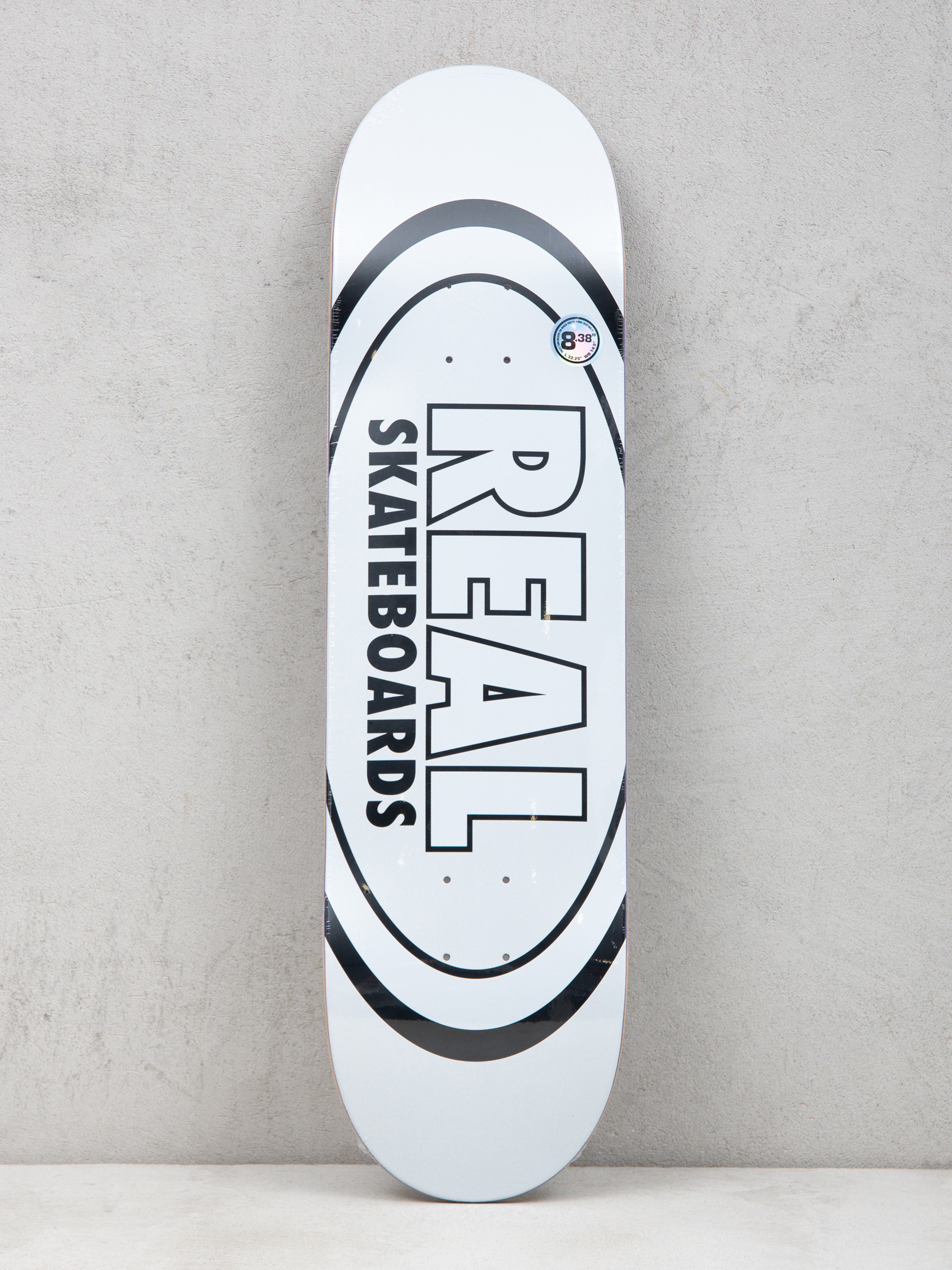 Real Classic Oval Deck (white/black)