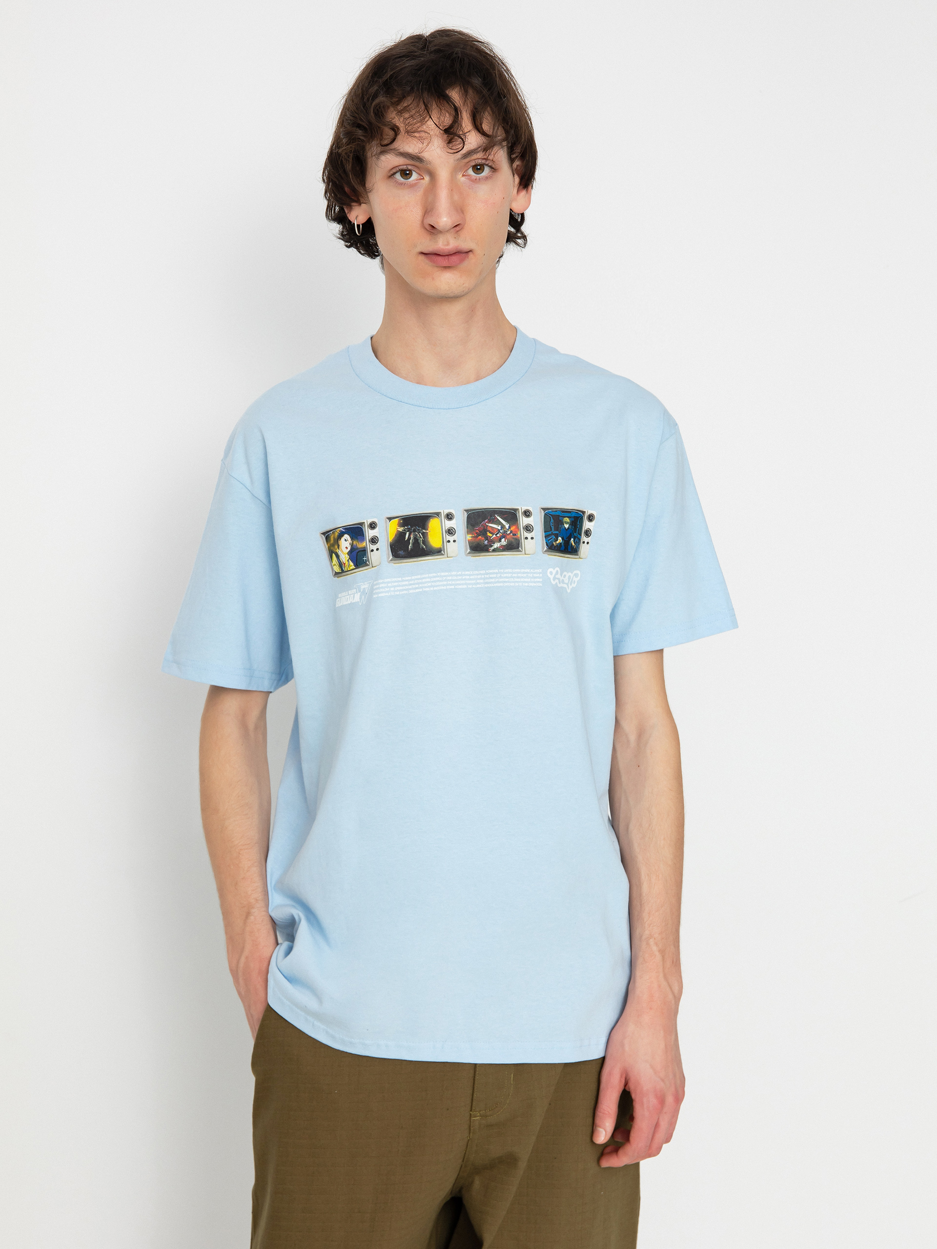 HUF Broadcasting Live T-Shirt (light blue)