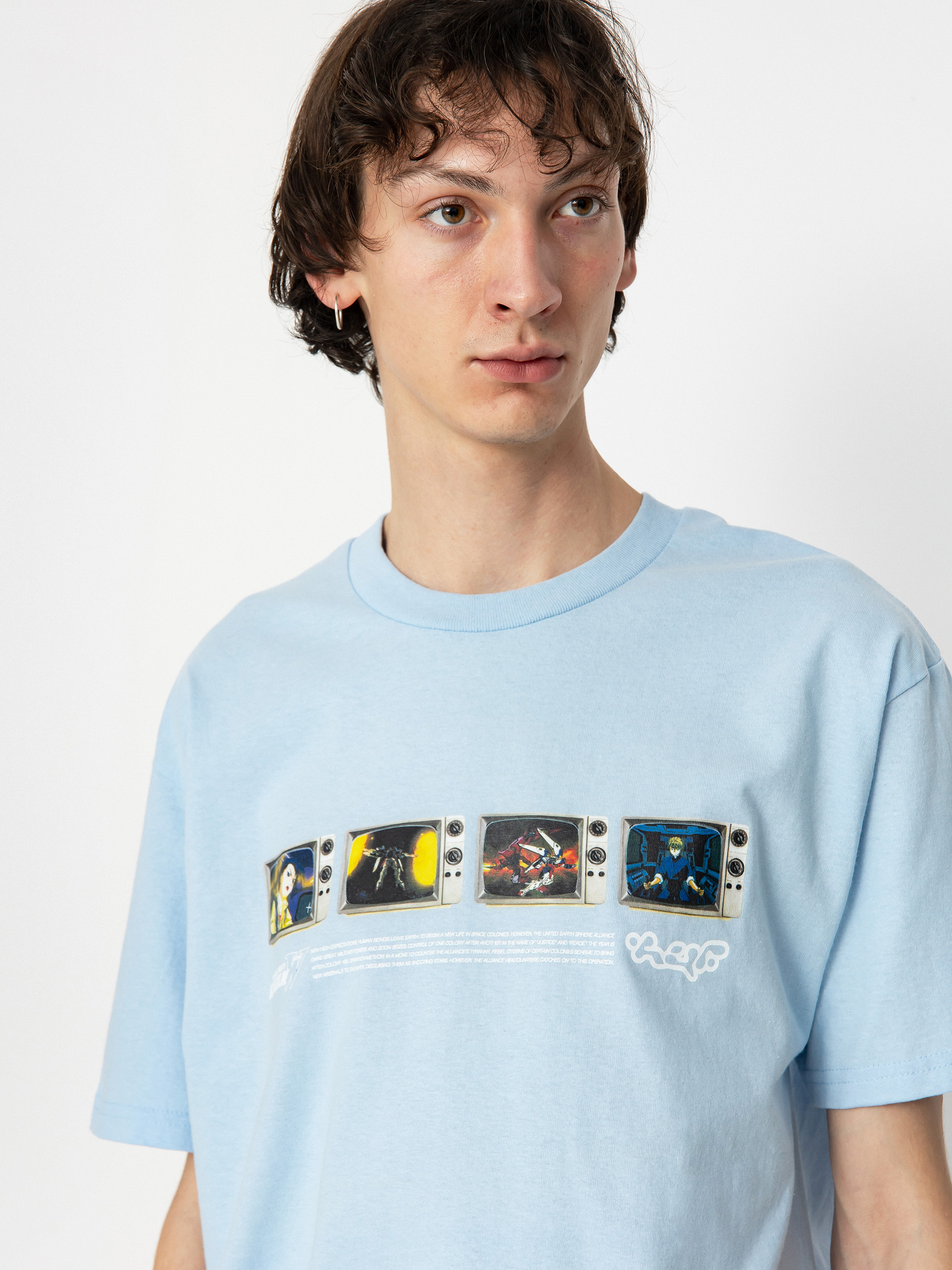 HUF Broadcasting Live T-shirt (light blue)
