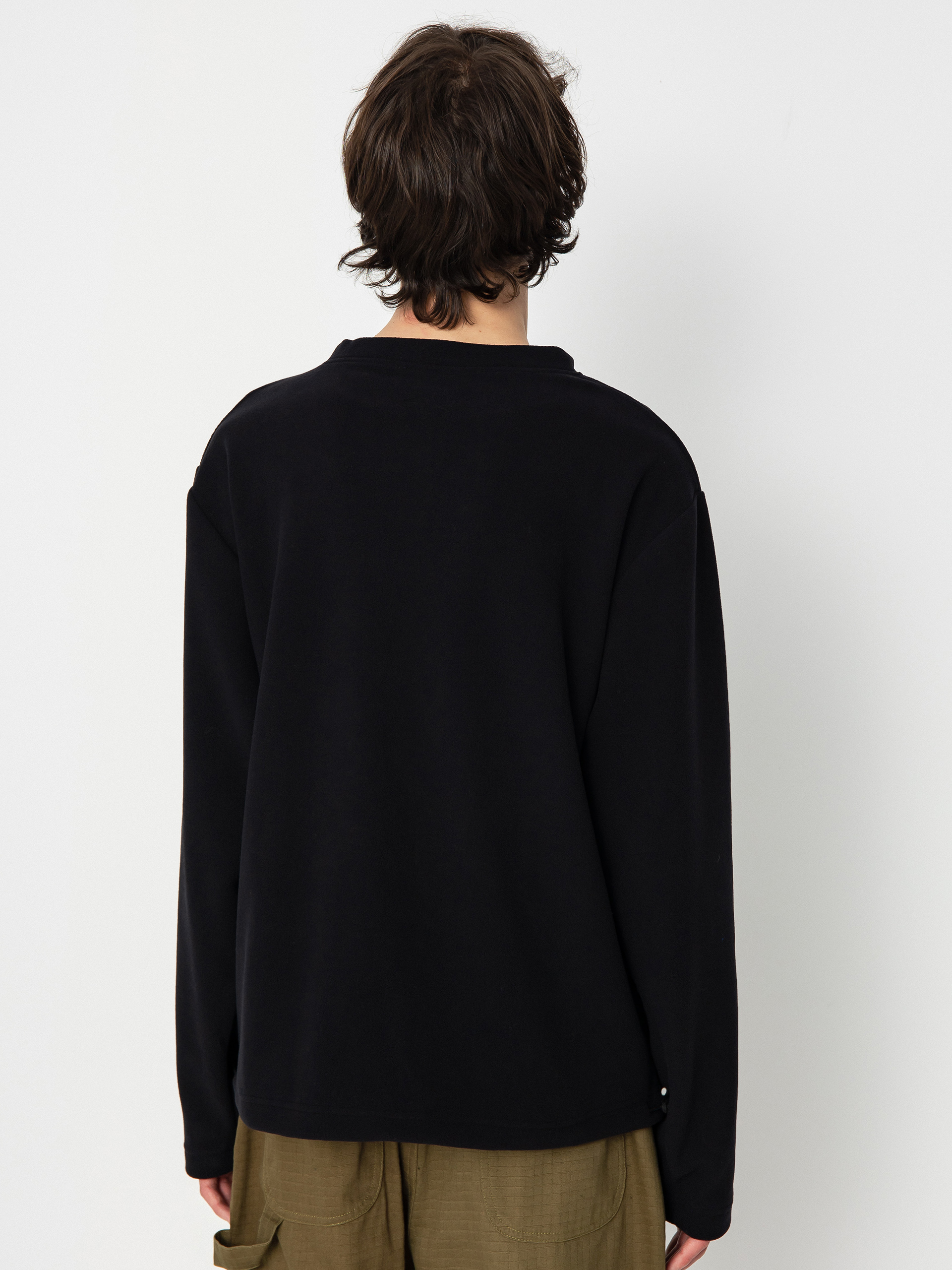 Poetic Collective Fleece Crew Sweatshirt (black)