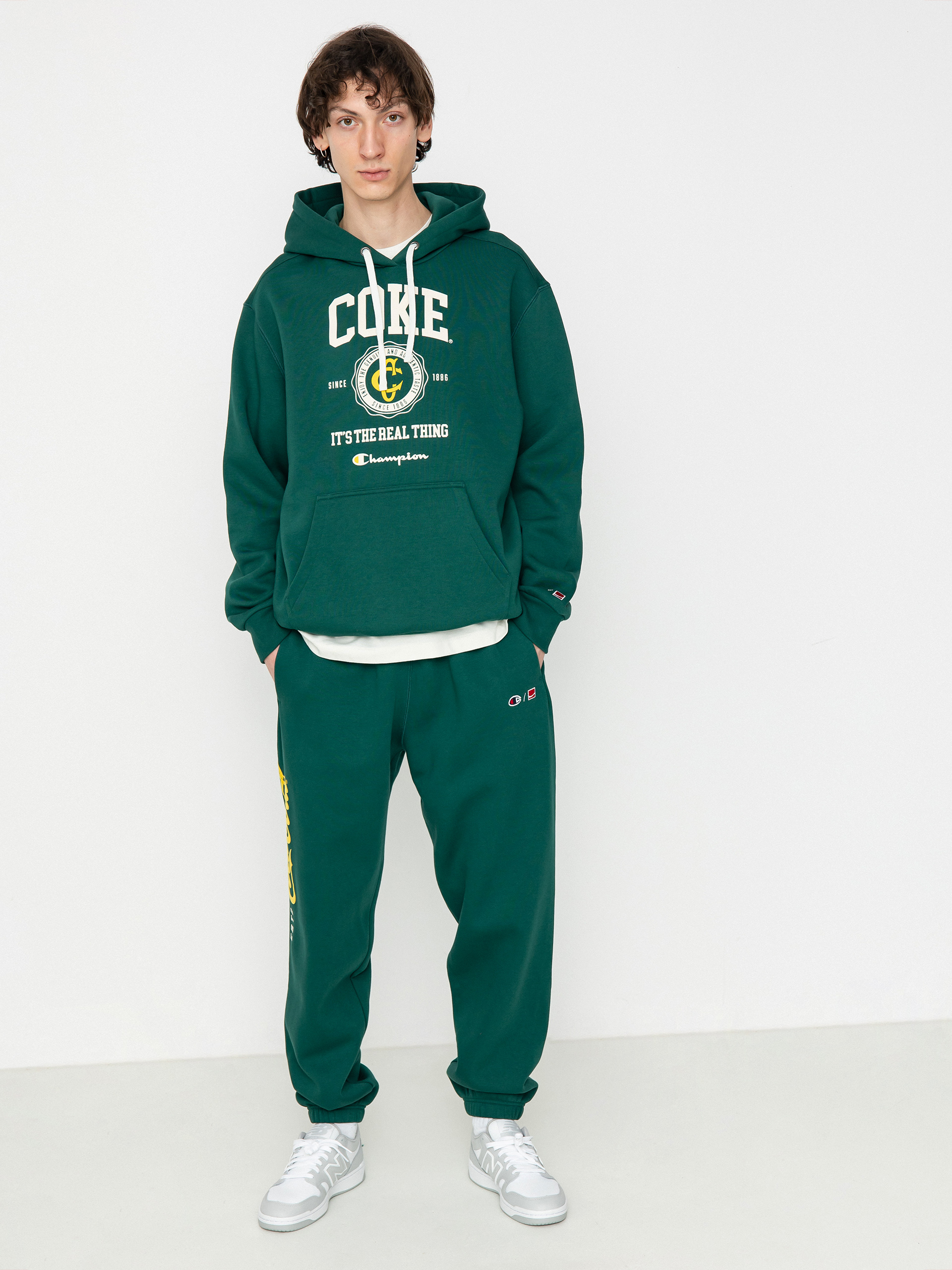 Champion X Coca Cola Hooded Sweatshirt 220180 Hoodie (hlg)