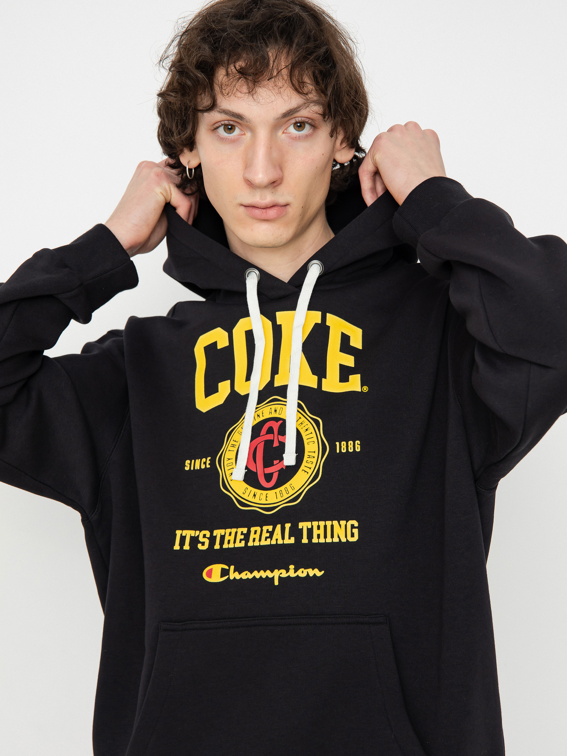 Champion X Coca Cola Hooded Sweatshirt 220180 Hoodie (nbk)