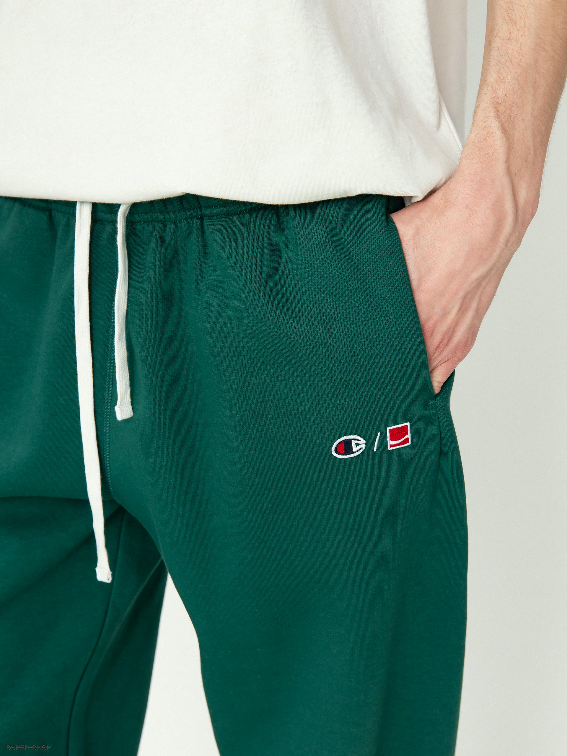 Champion X Coca Cola Elastic Cuff Pants 220182 Pants green hlg