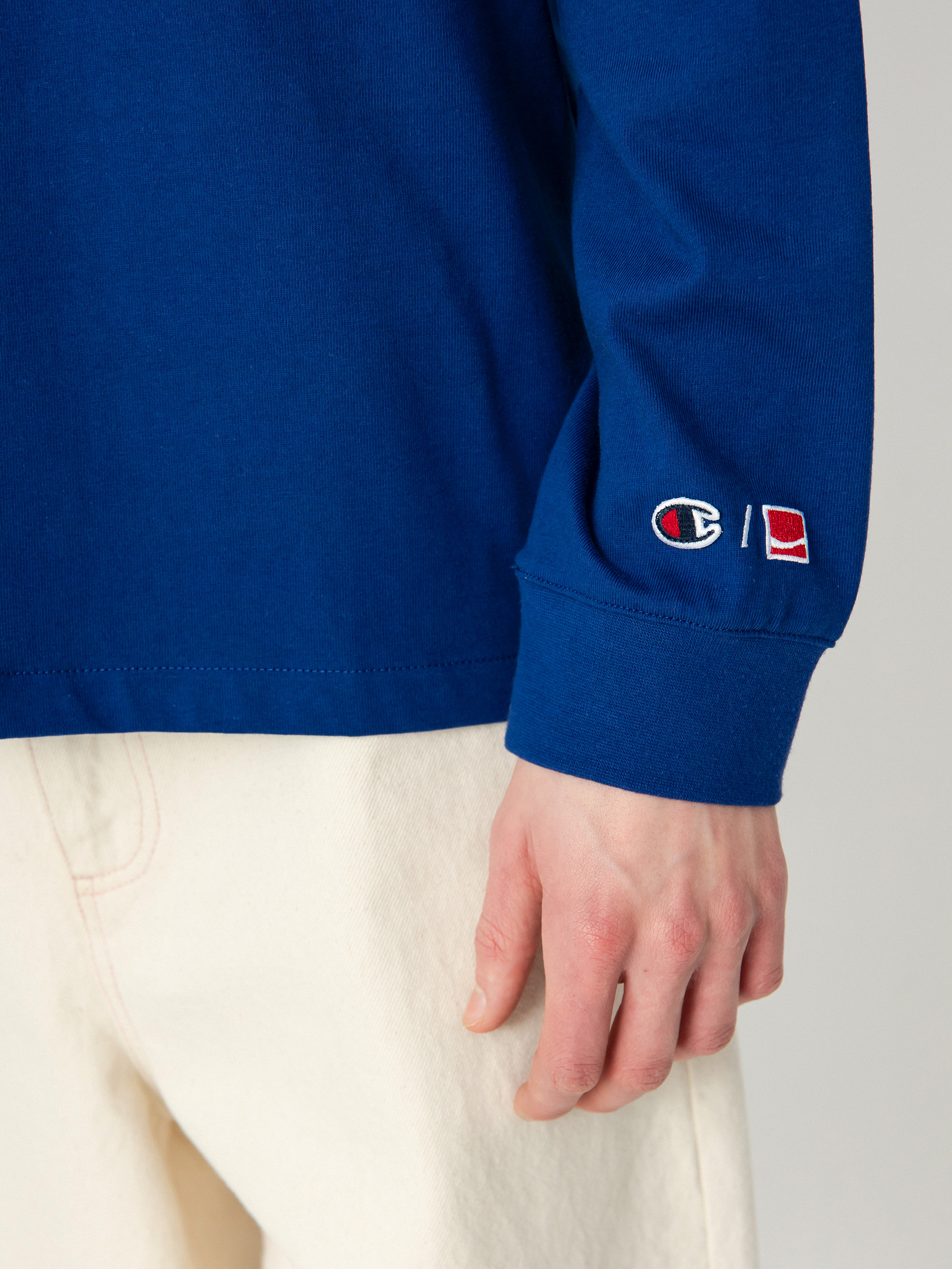Champion X Coca Cola Striped 220185 Polo t-shirt - blue (bwb