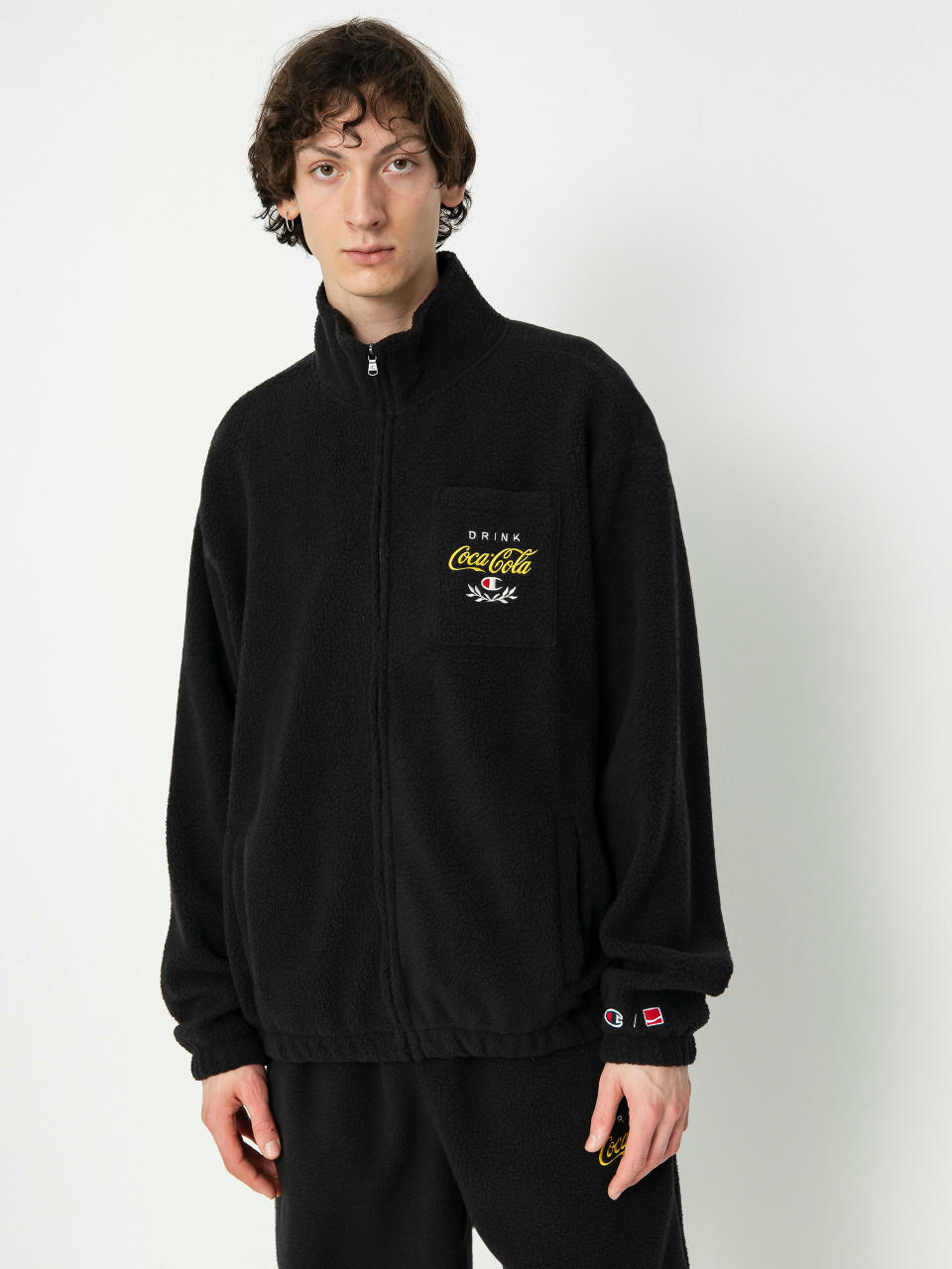 Champion X Coca Cola Full Zip Top 220187 Fleece (nbk)