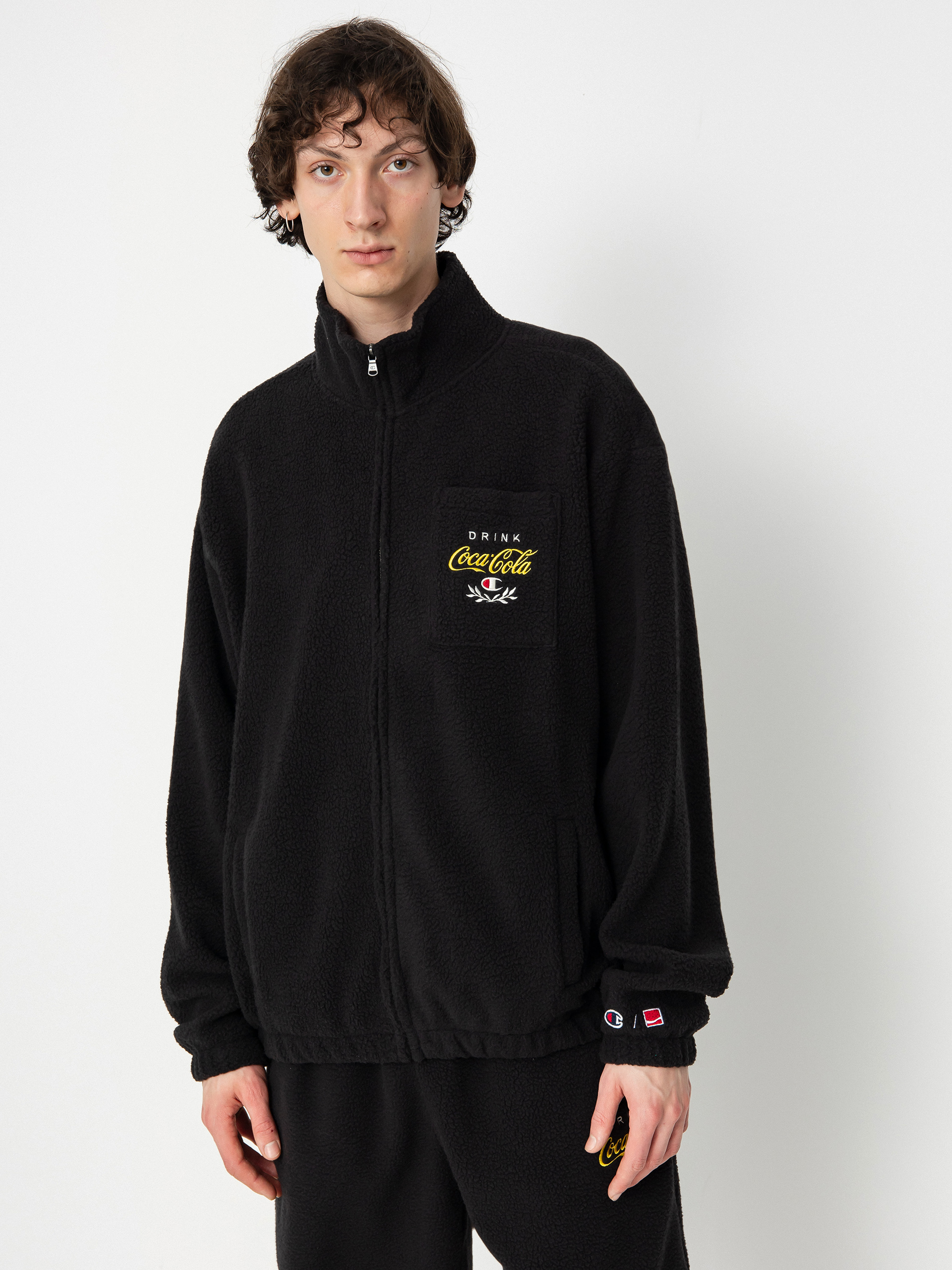 Champion X Coca Cola Full Zip Top 220187 Fleecejacke (nbk)