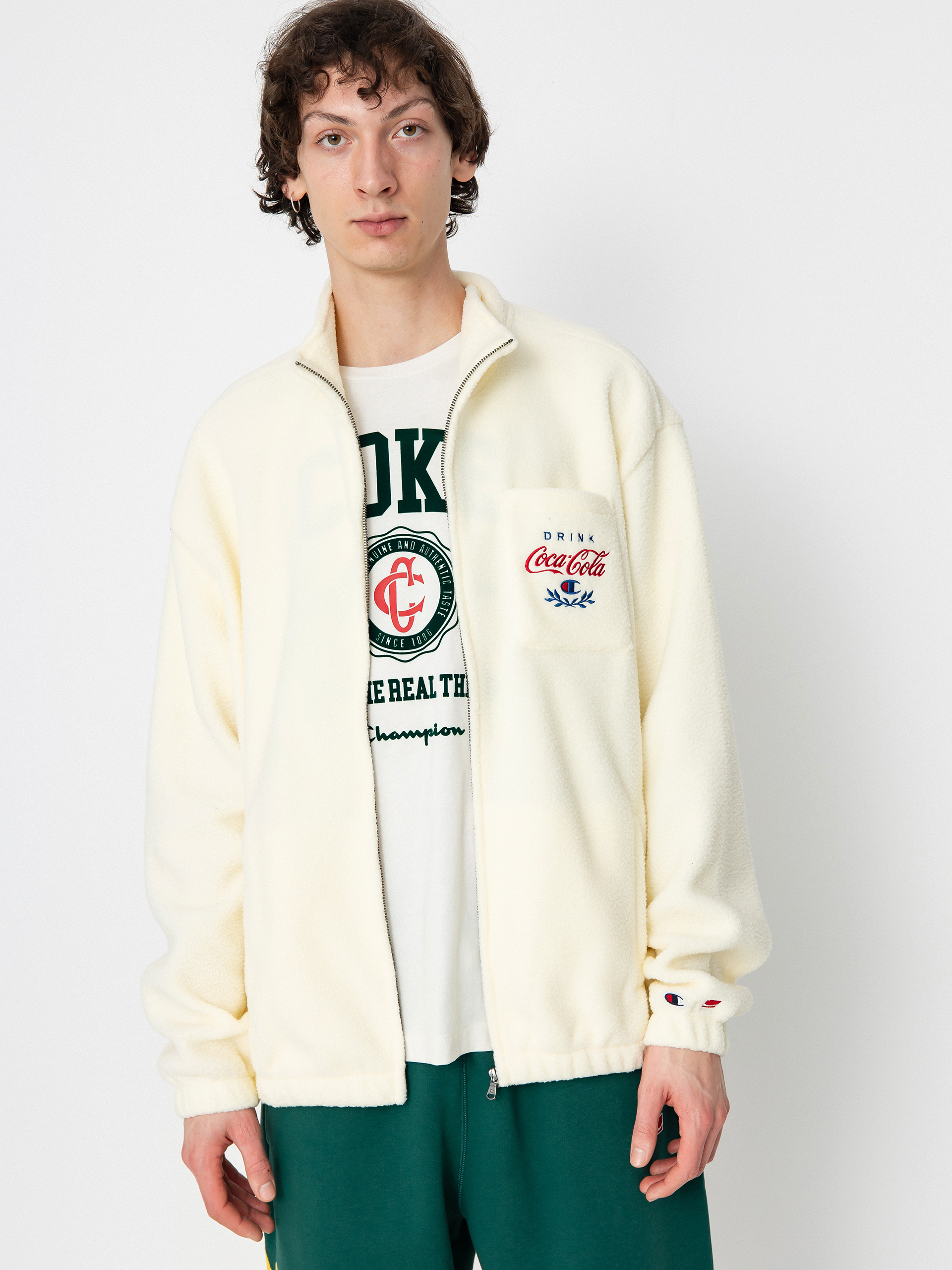 Champion X Coca Cola Full Zip Top 220187 Fleece (ofw)