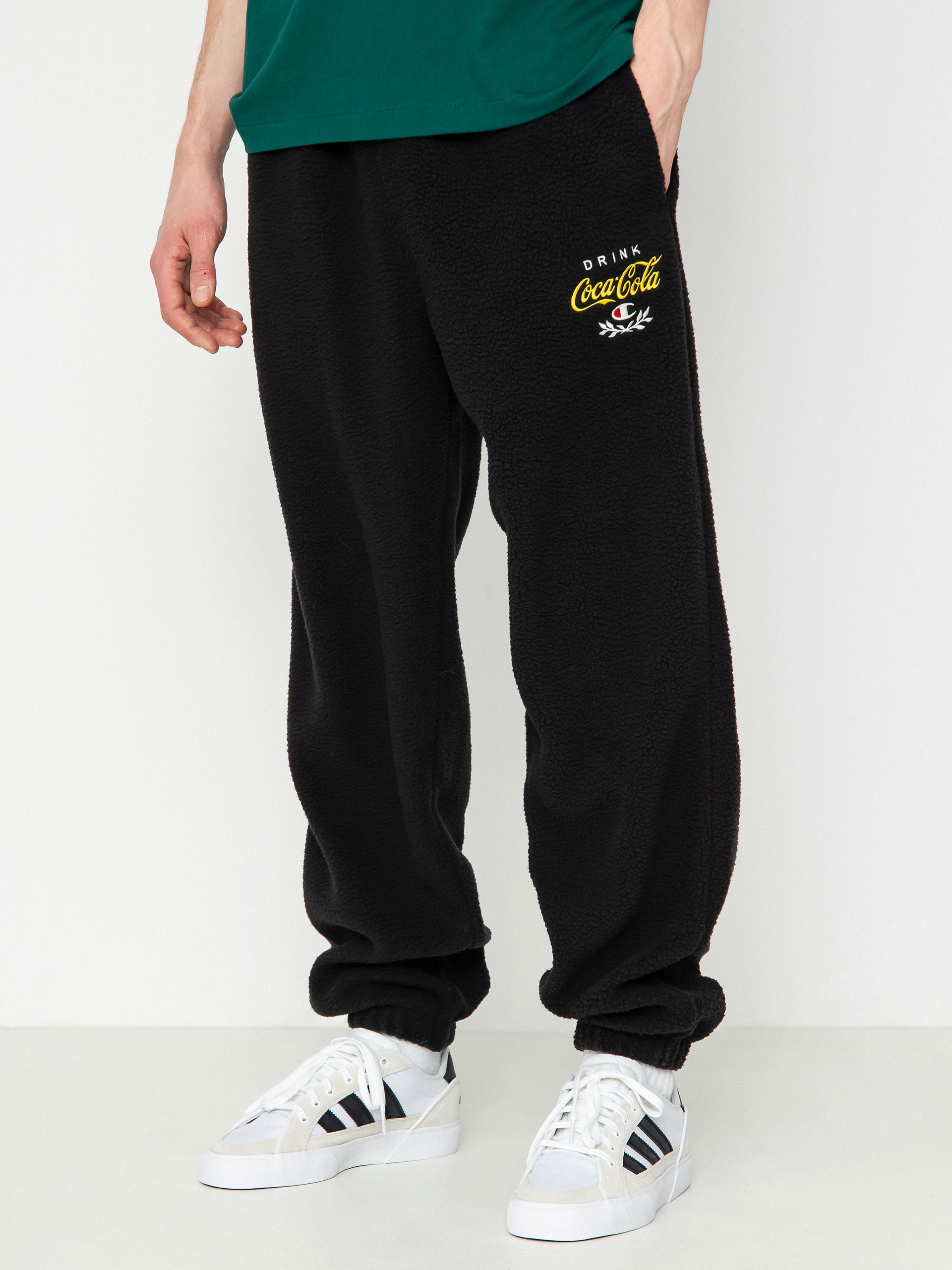 Champion X Coca Cola Elastic Cuff Pants 220188 Hose (nbk)