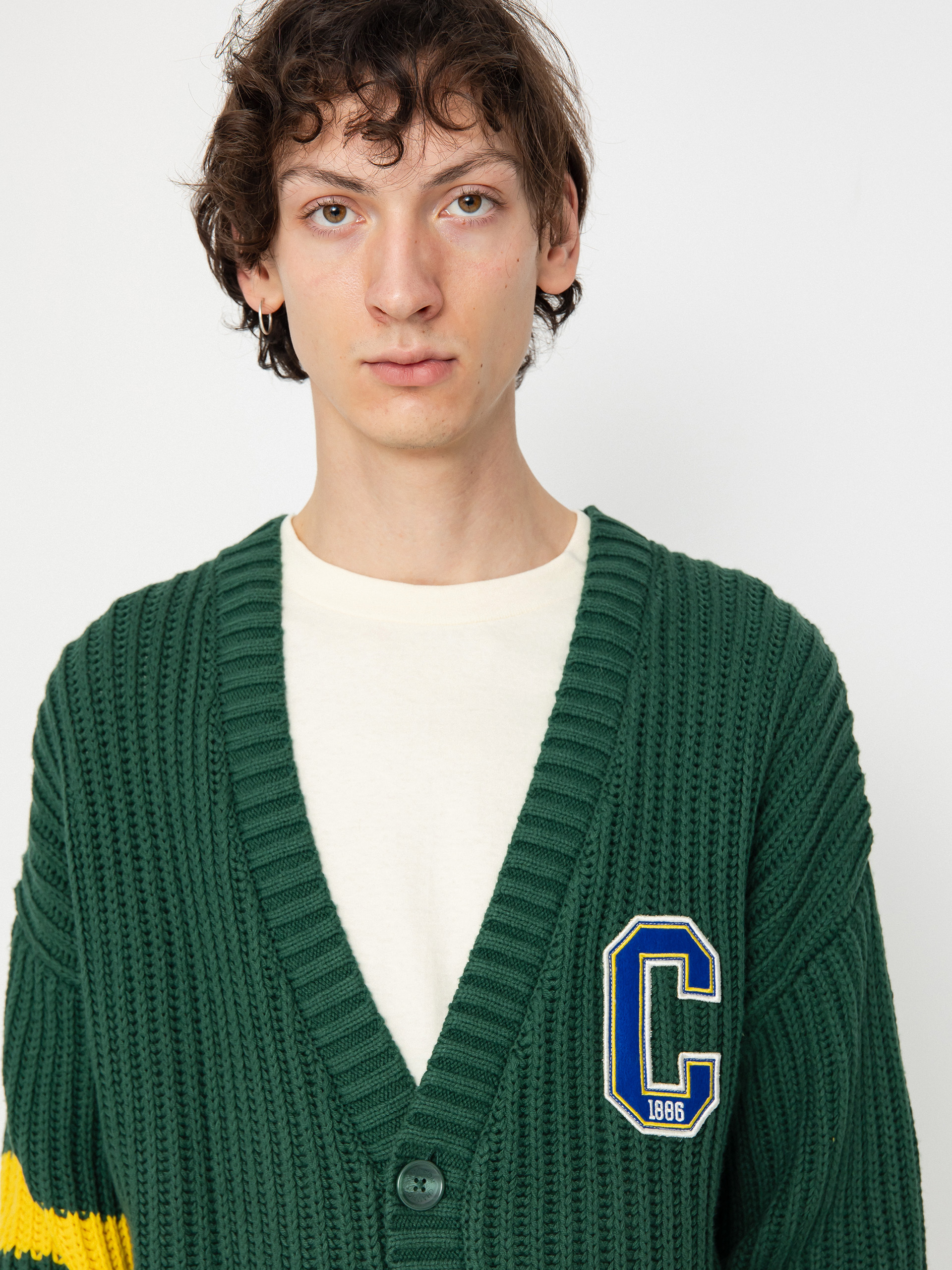 Champion X Coca Cola Cardigan Top 220192 Sweater green (hlg/loy)