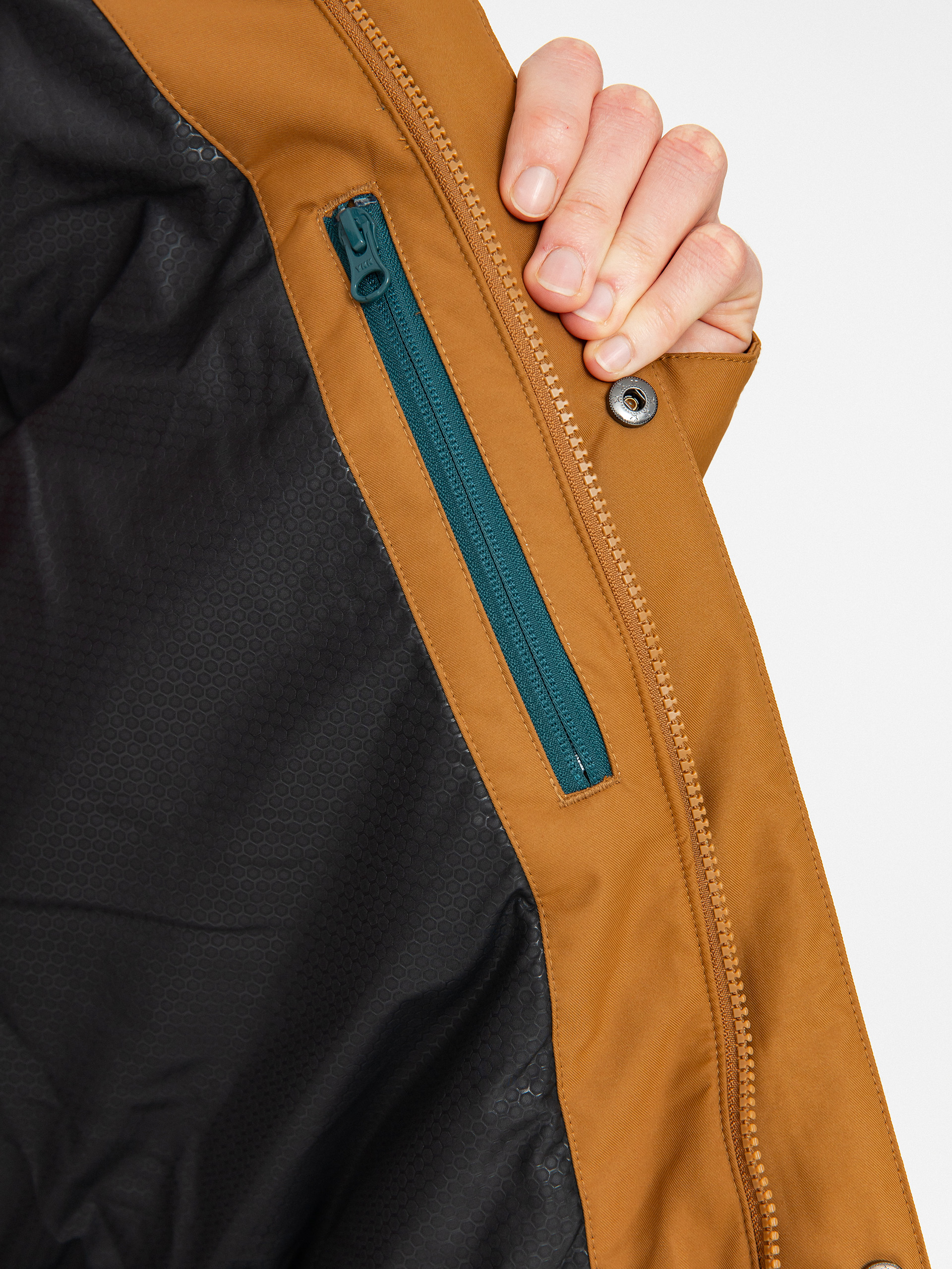 Herren Rip Curl Pinnacle Snowboardjacke (blue green)