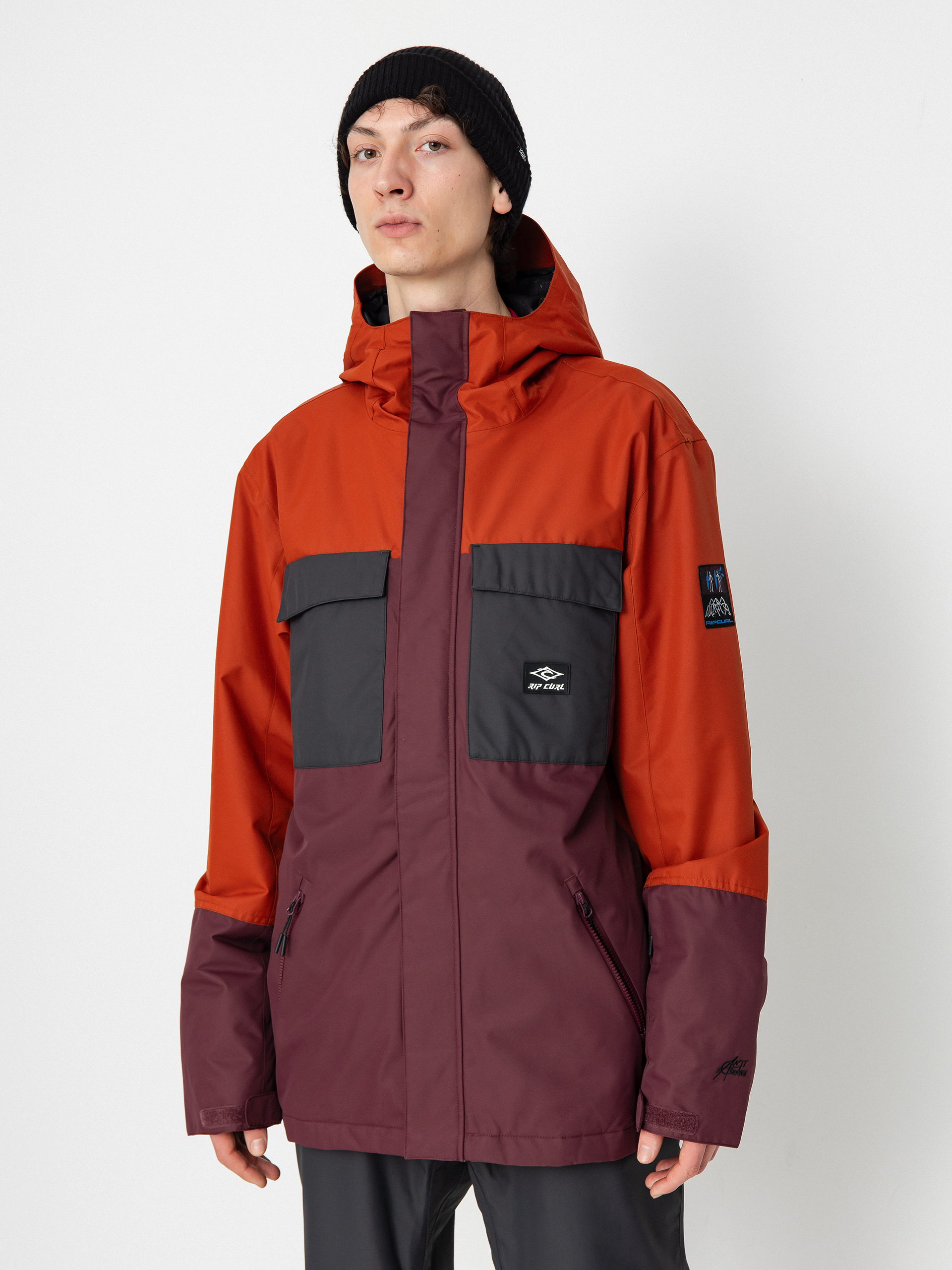 Rip Curl Pinnacle Snowboard jacket red (picante)
