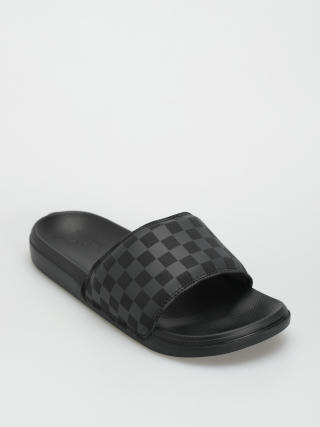 Vans La Costa Slide On Flip flops (checkerboard black/black)
