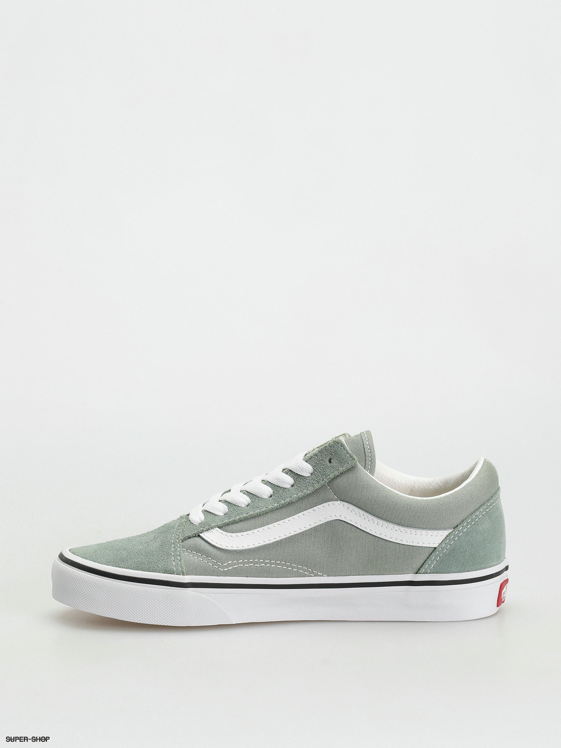 Metallic green hot sale vans