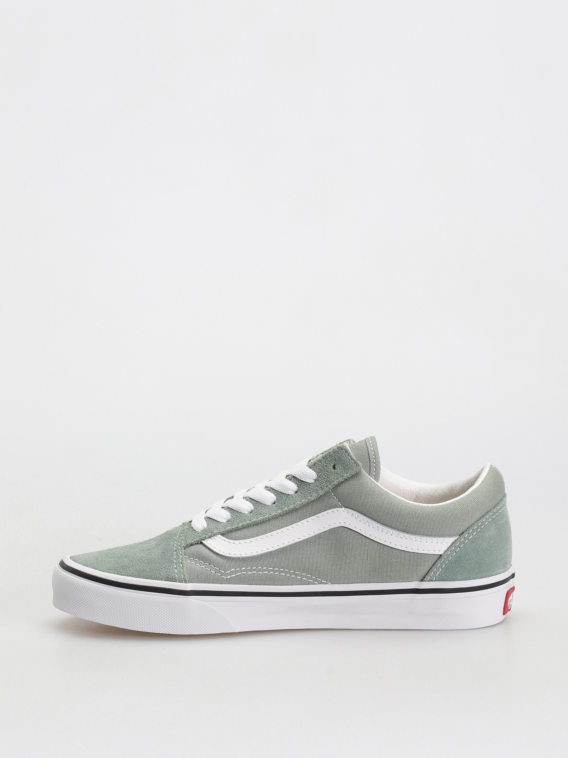 Vans Old Skool Shoes (color theory iceberg green)