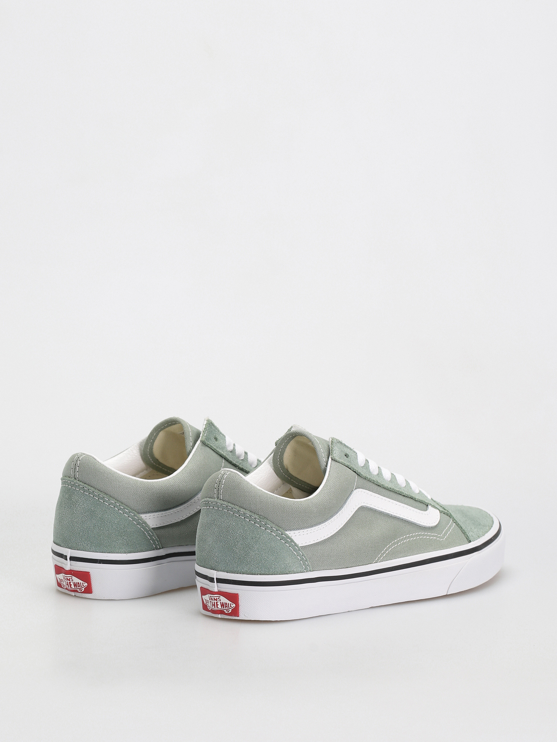 Vans Old Skool Shoes (color theory iceberg green)