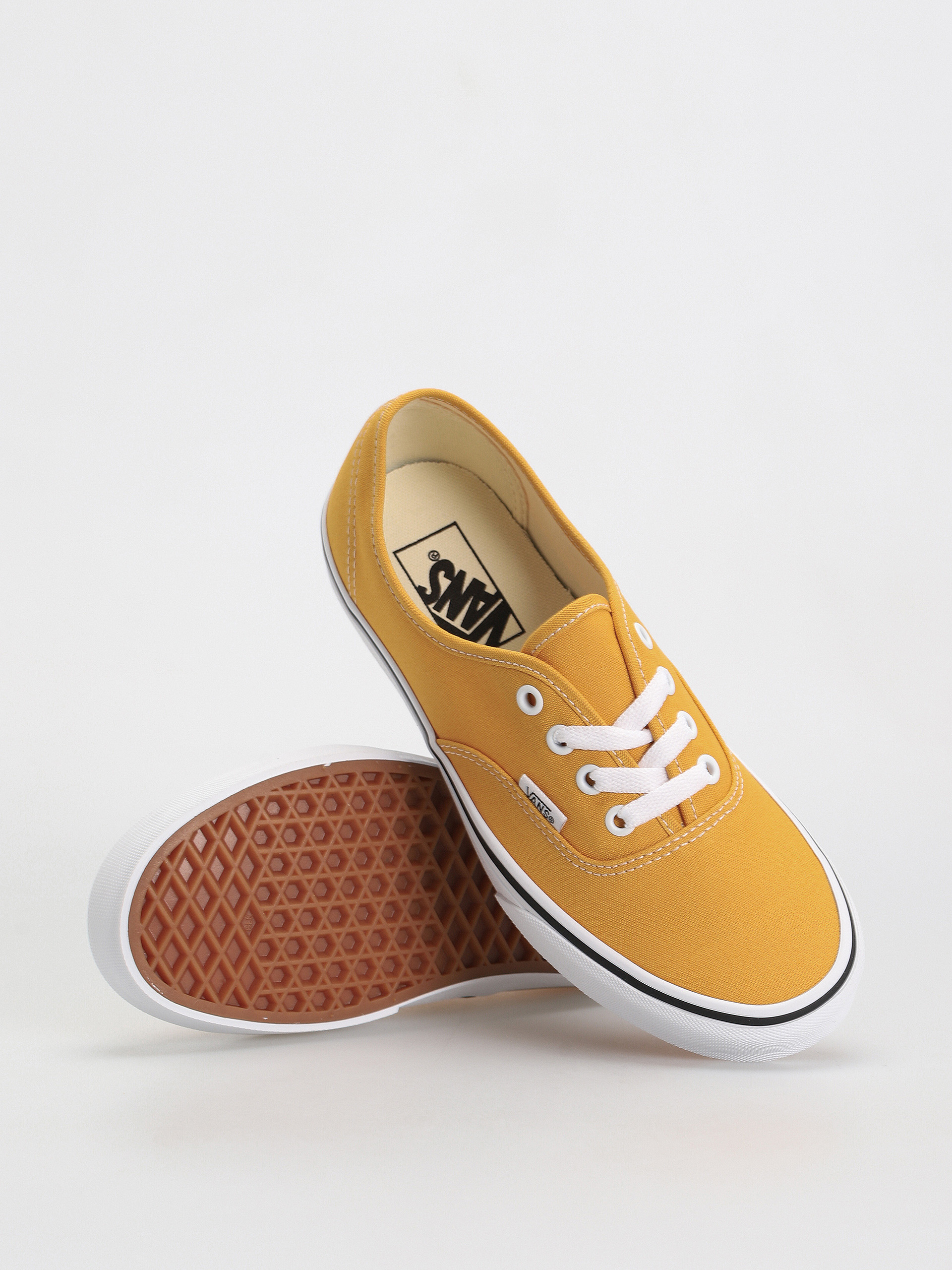 Vans Authentic Shoes (color theory golden glow)
