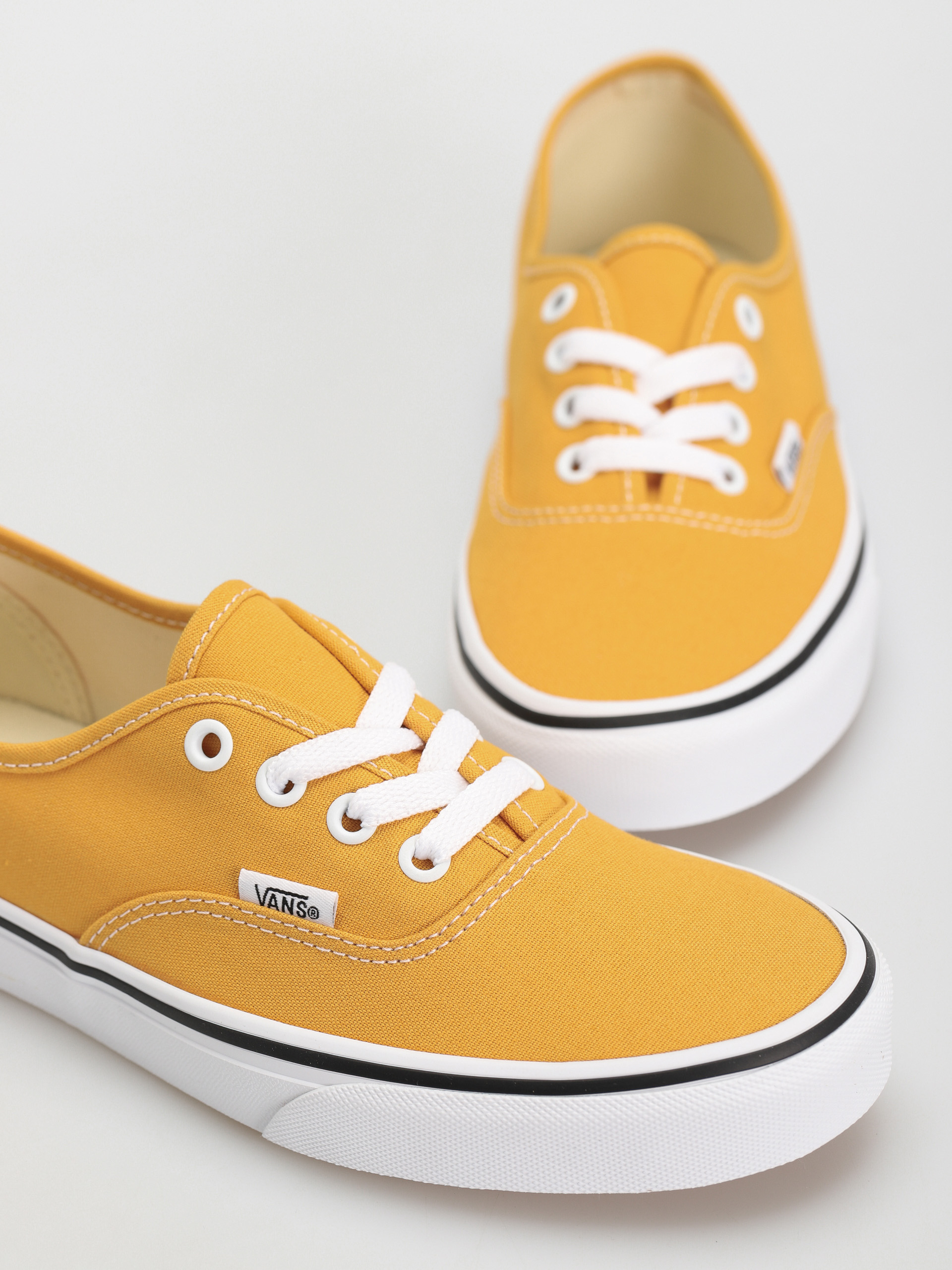 Vans Authentic Shoes (color theory golden glow)