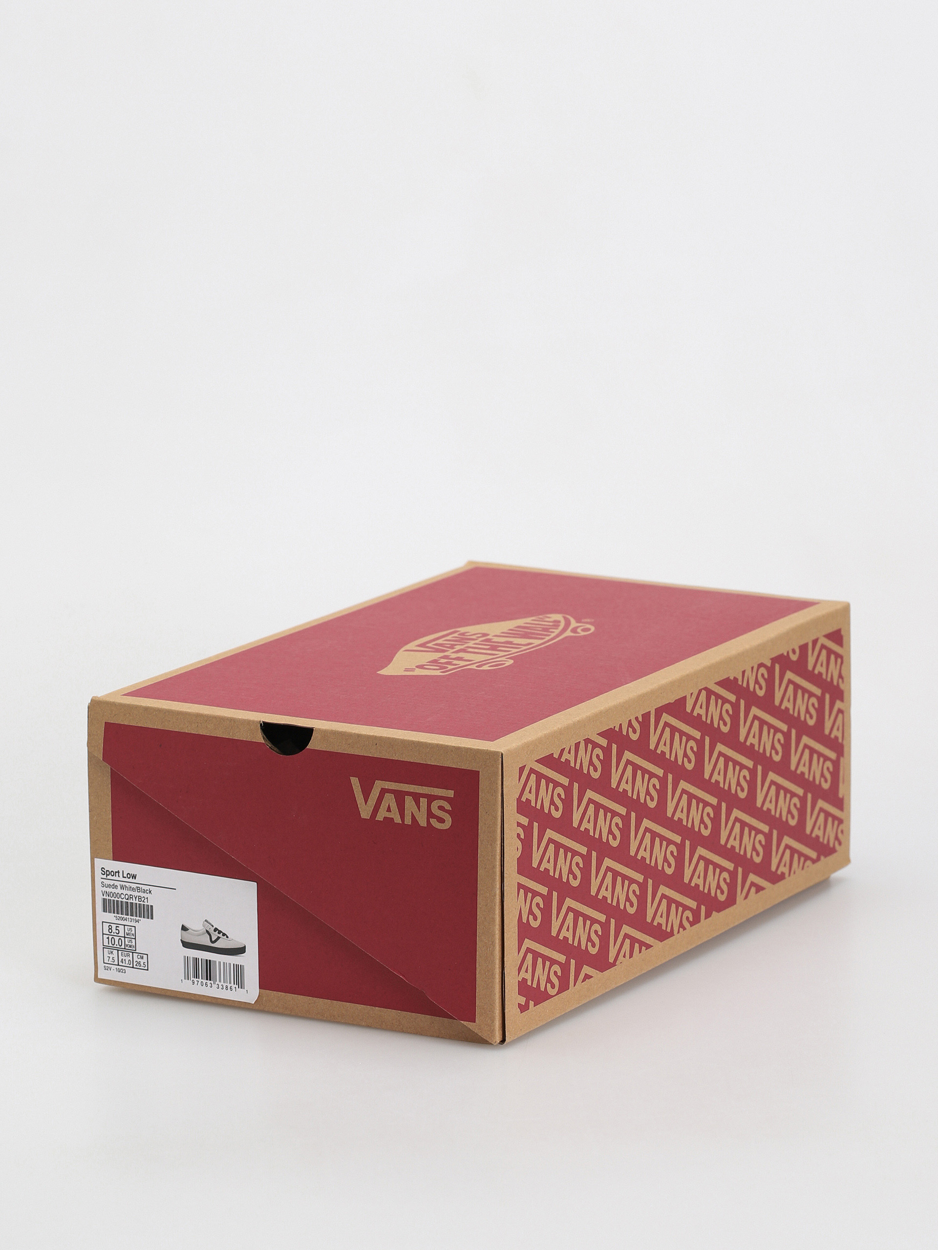 Vans Sport Low Schuhe (suede white/black)