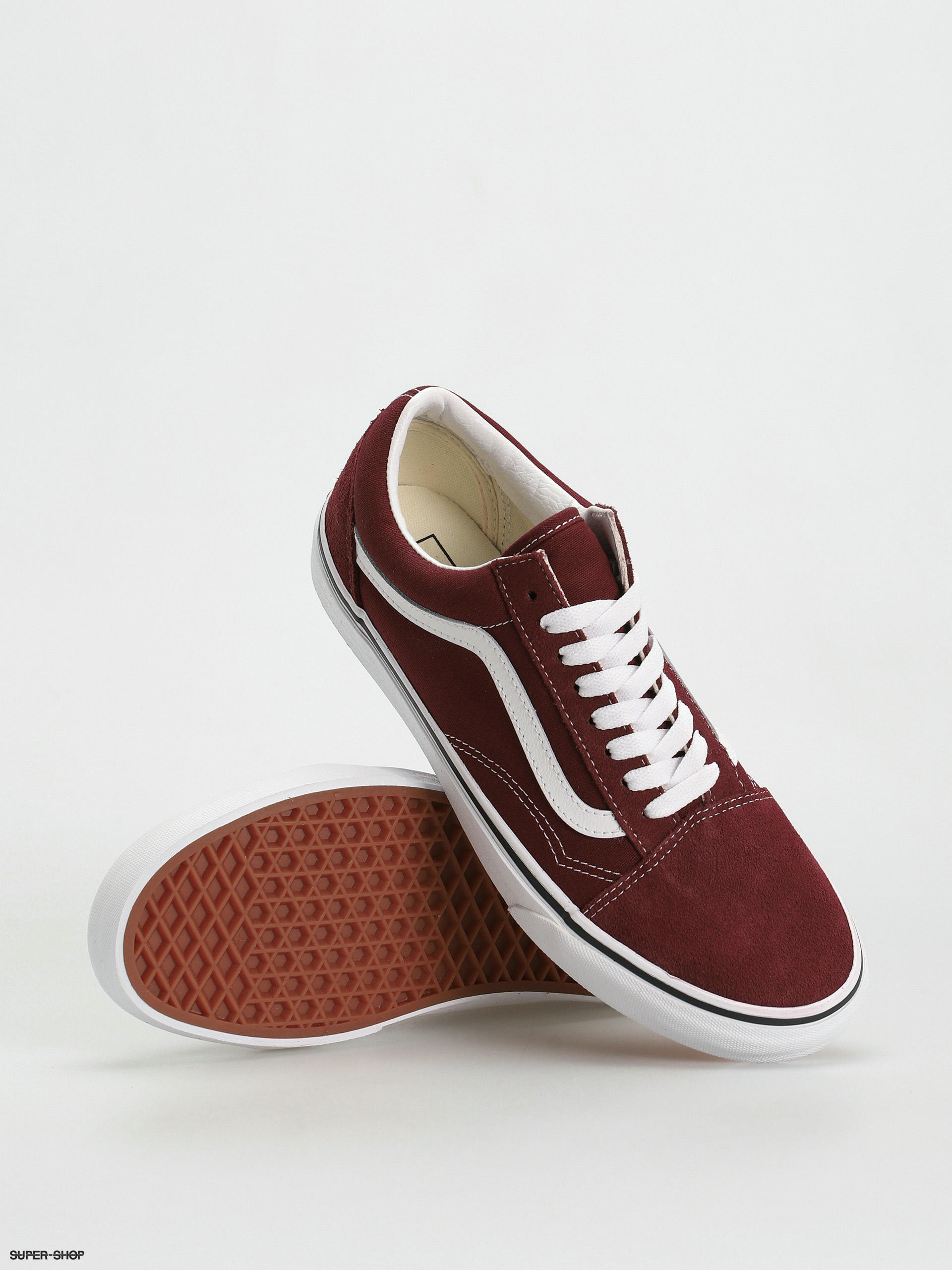 Vans old skool port royale white sale