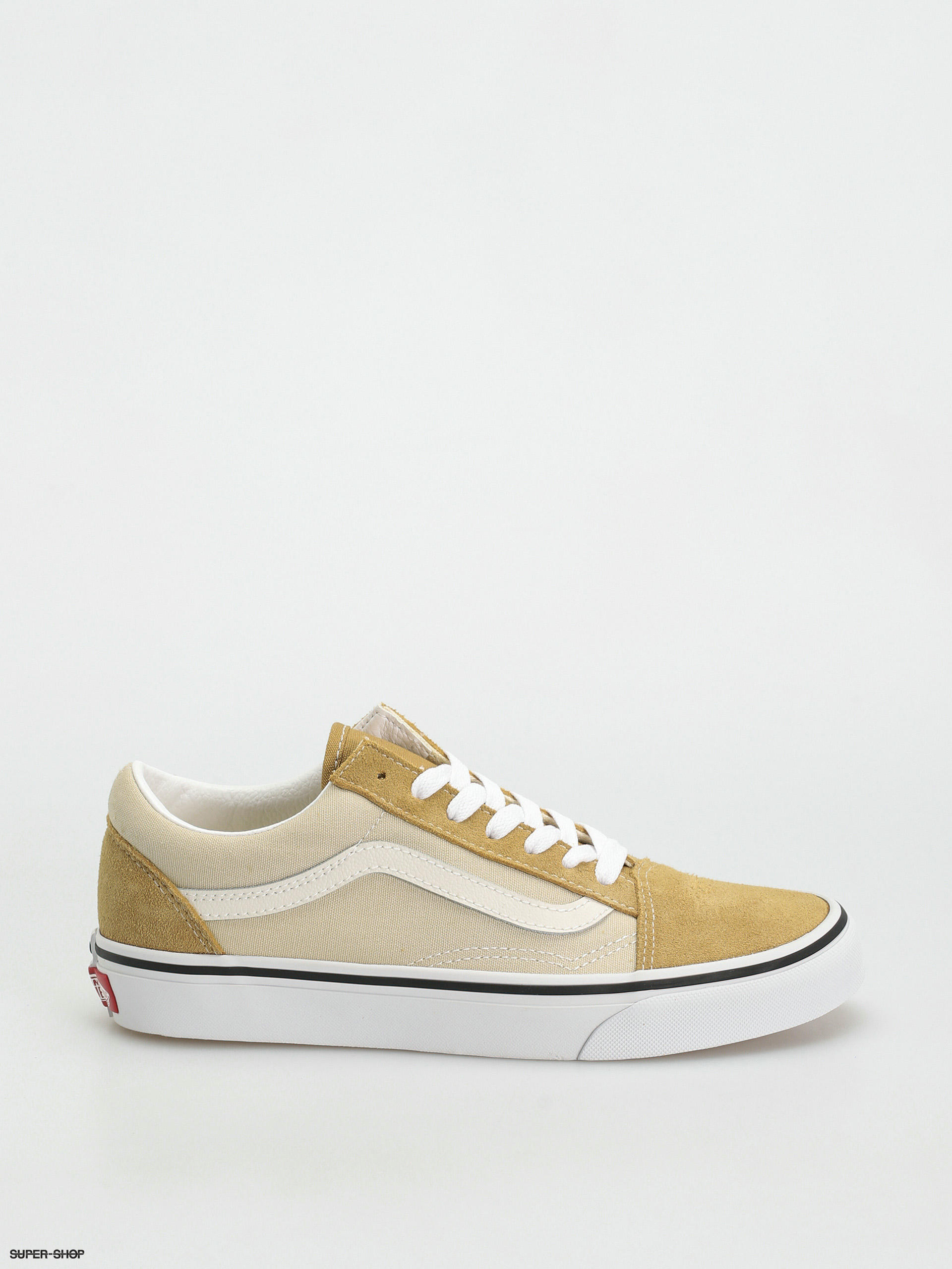 Vans Old Skool Shoes canvas suede pop cream