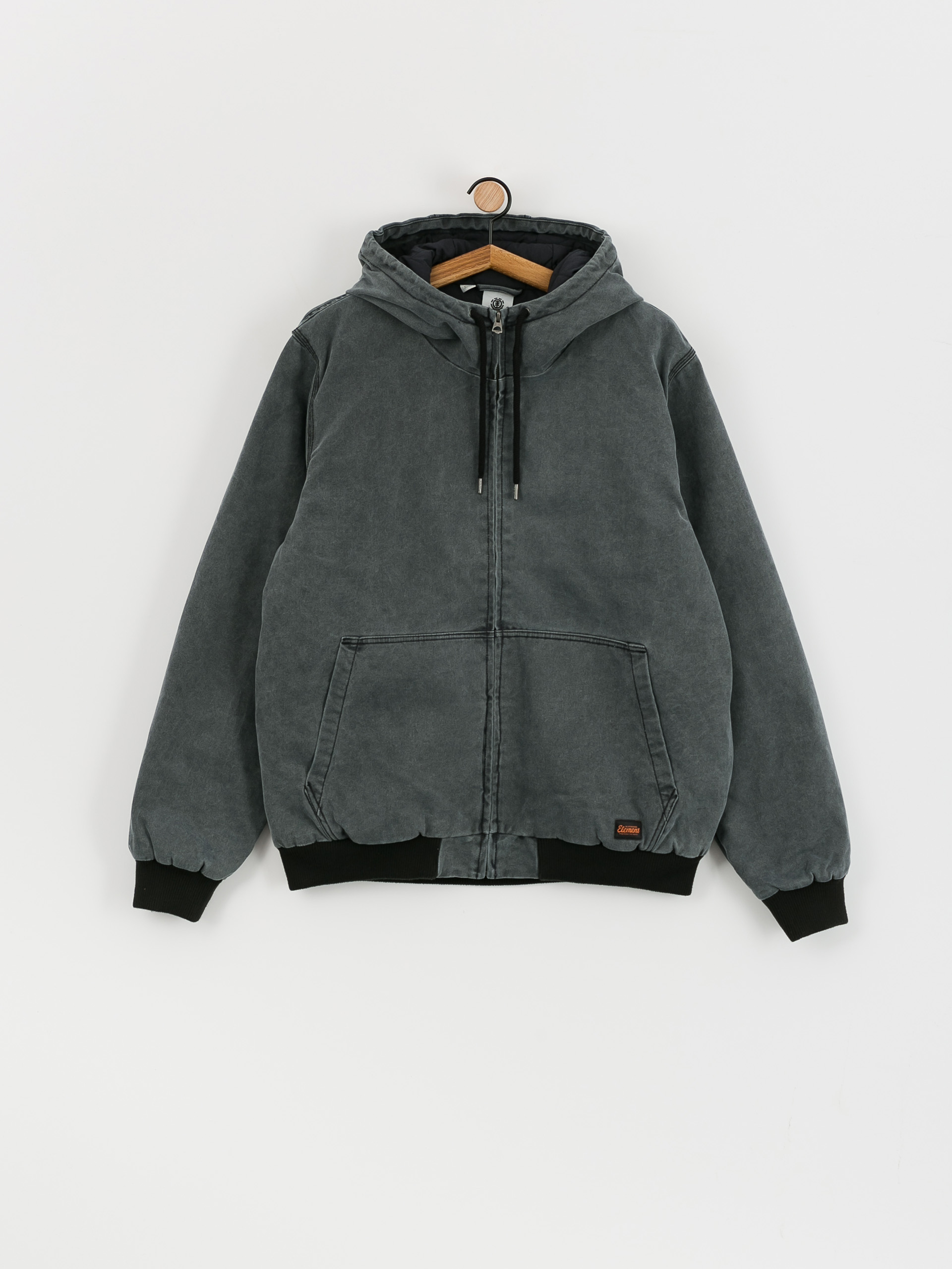 Element Dulcey Canvas Jacket black washed black