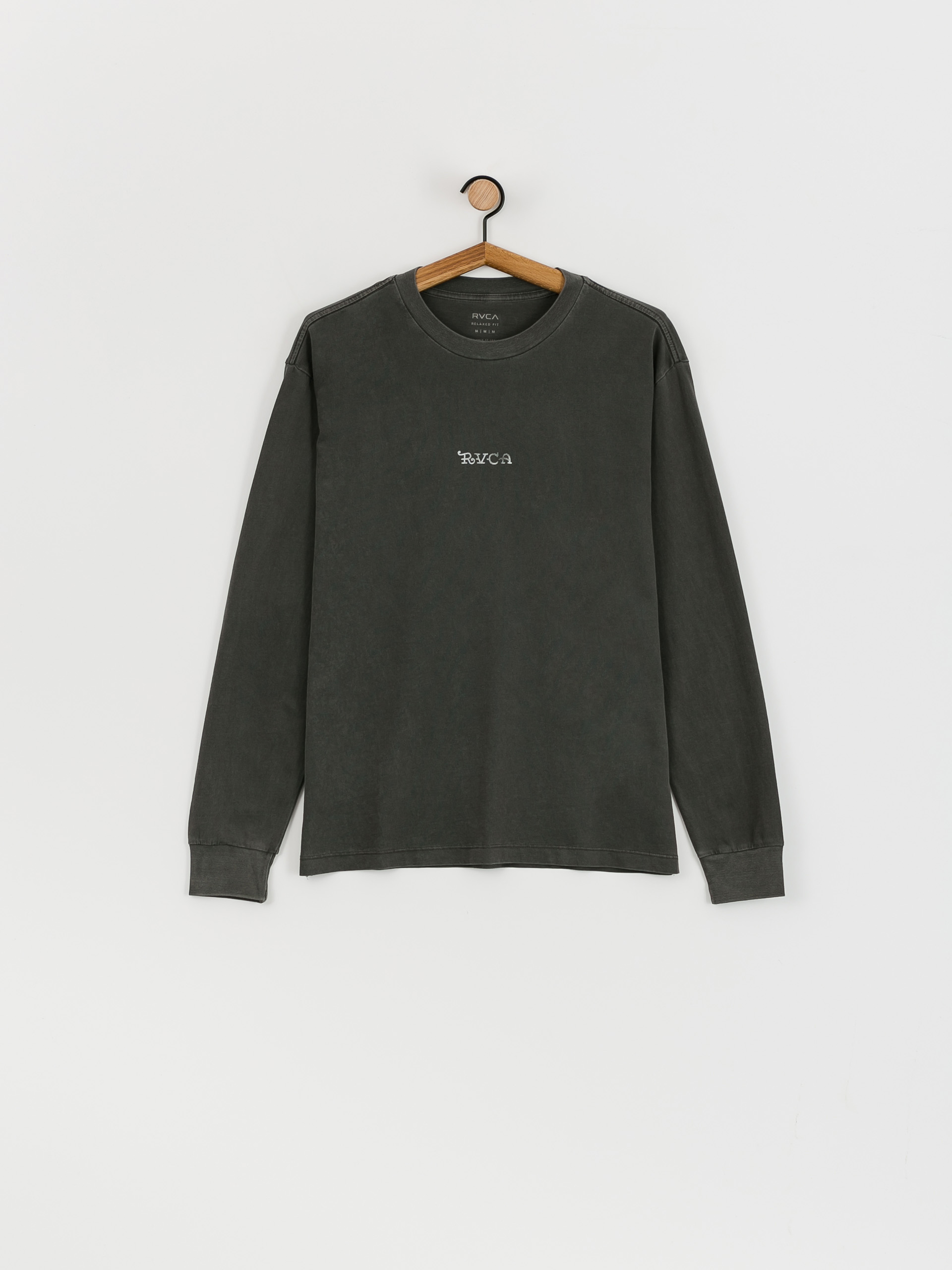 RVCA Krak Panther Longsleeve (washed black)