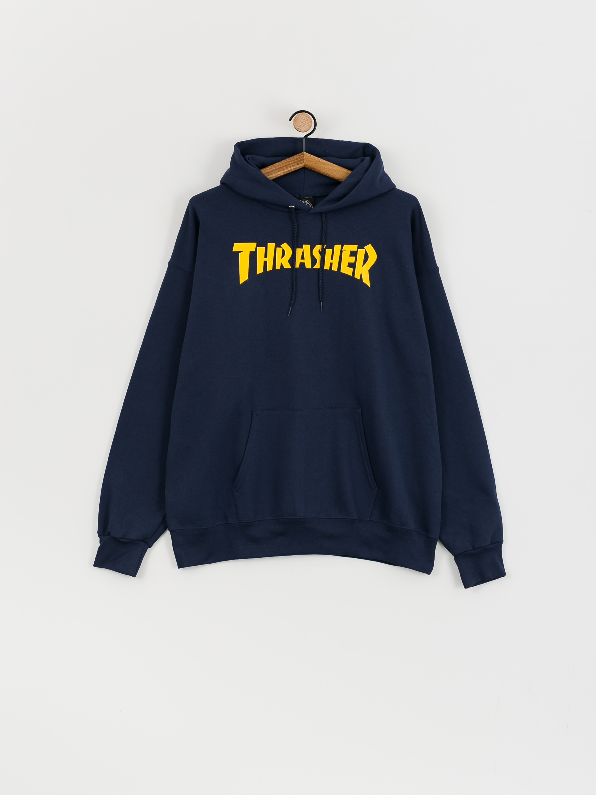 Thrasher Cover Logo HD Hoodie (navy)