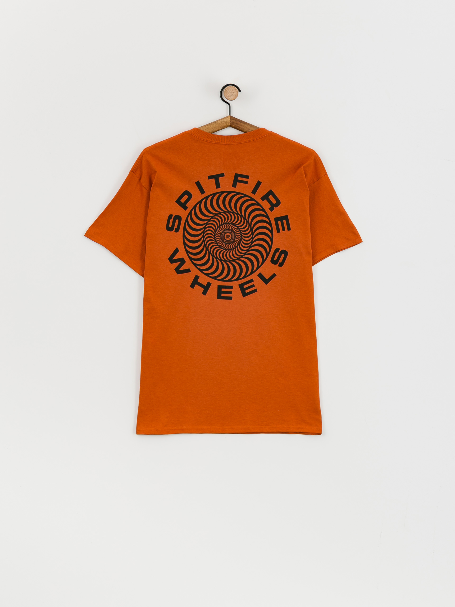 Spitfire Classic 87 Swirl T-shirt (orange/black)