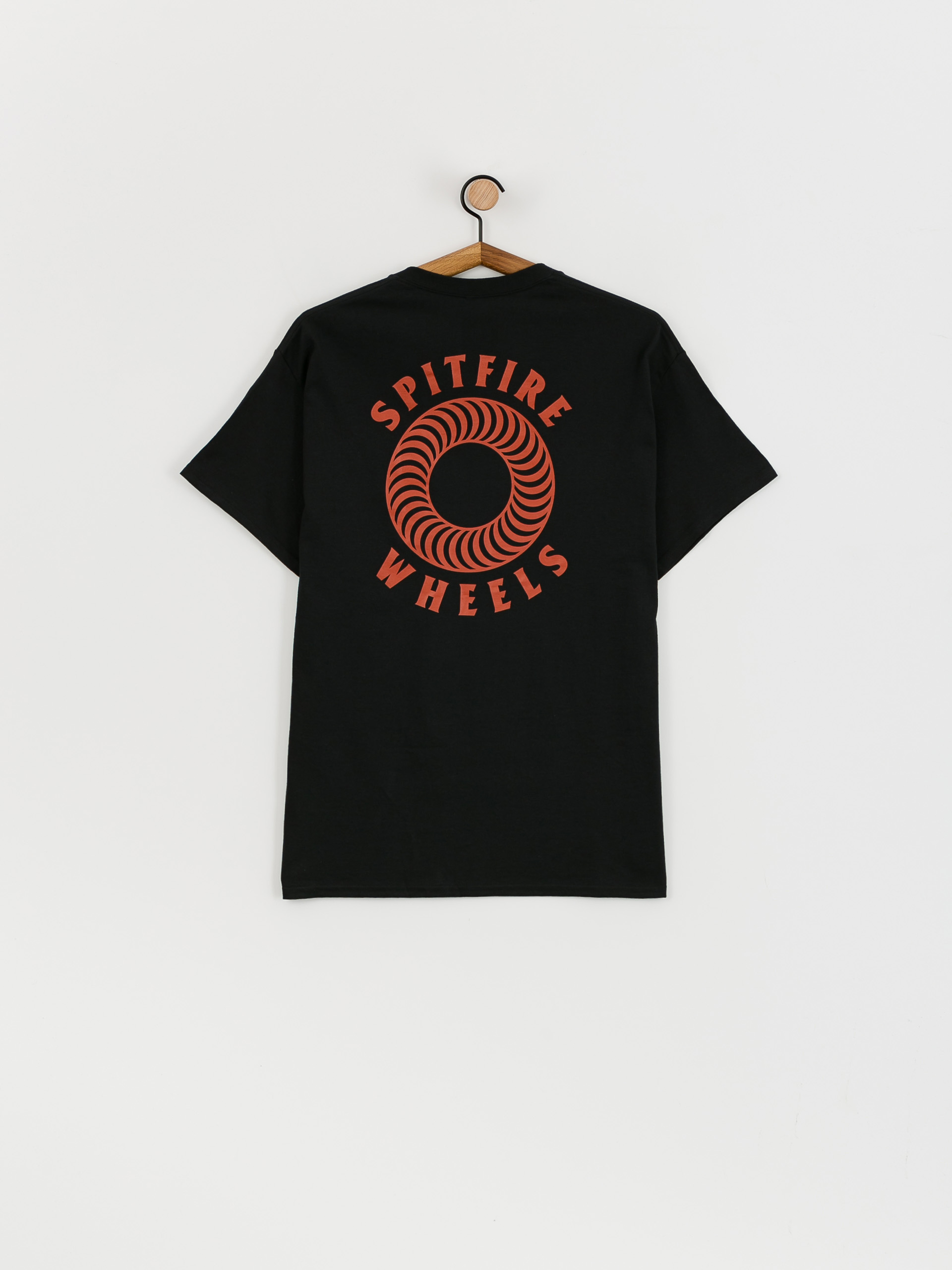 Spitfire Pocket Hlw Cls T-shirt (black/orange)