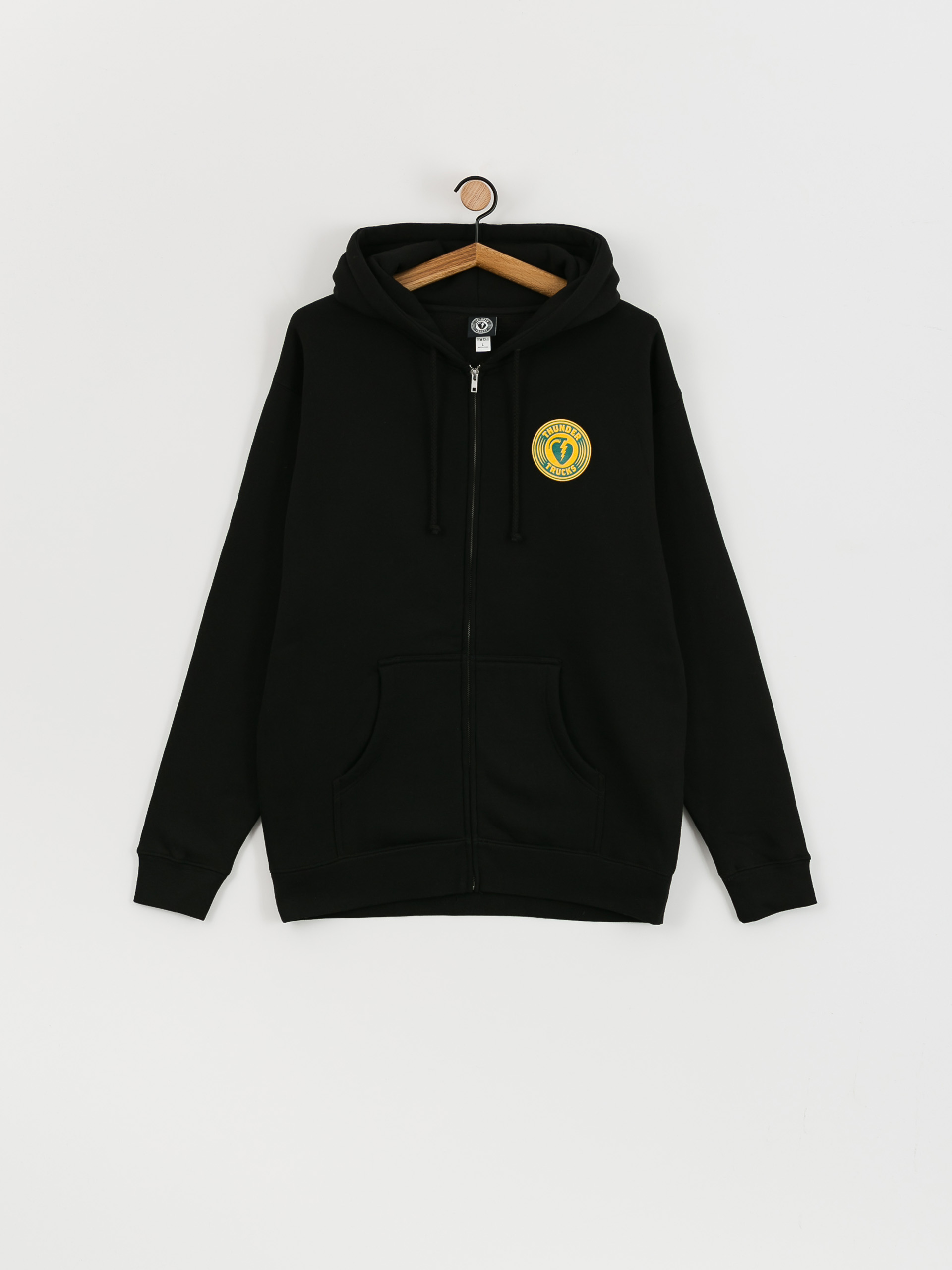 Thunder Chrgd Grnd ZHD Hoodie (black/teal)