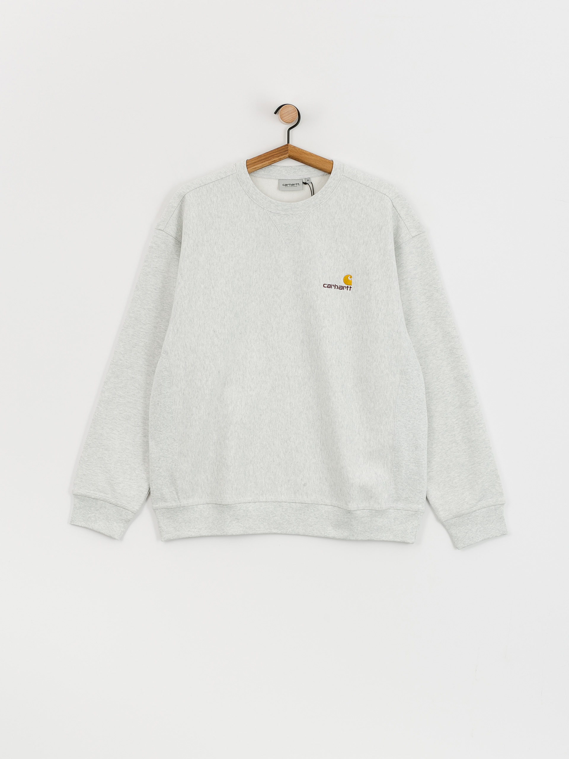 Carhartt WIP American Script Sweatshirt (ash heather)