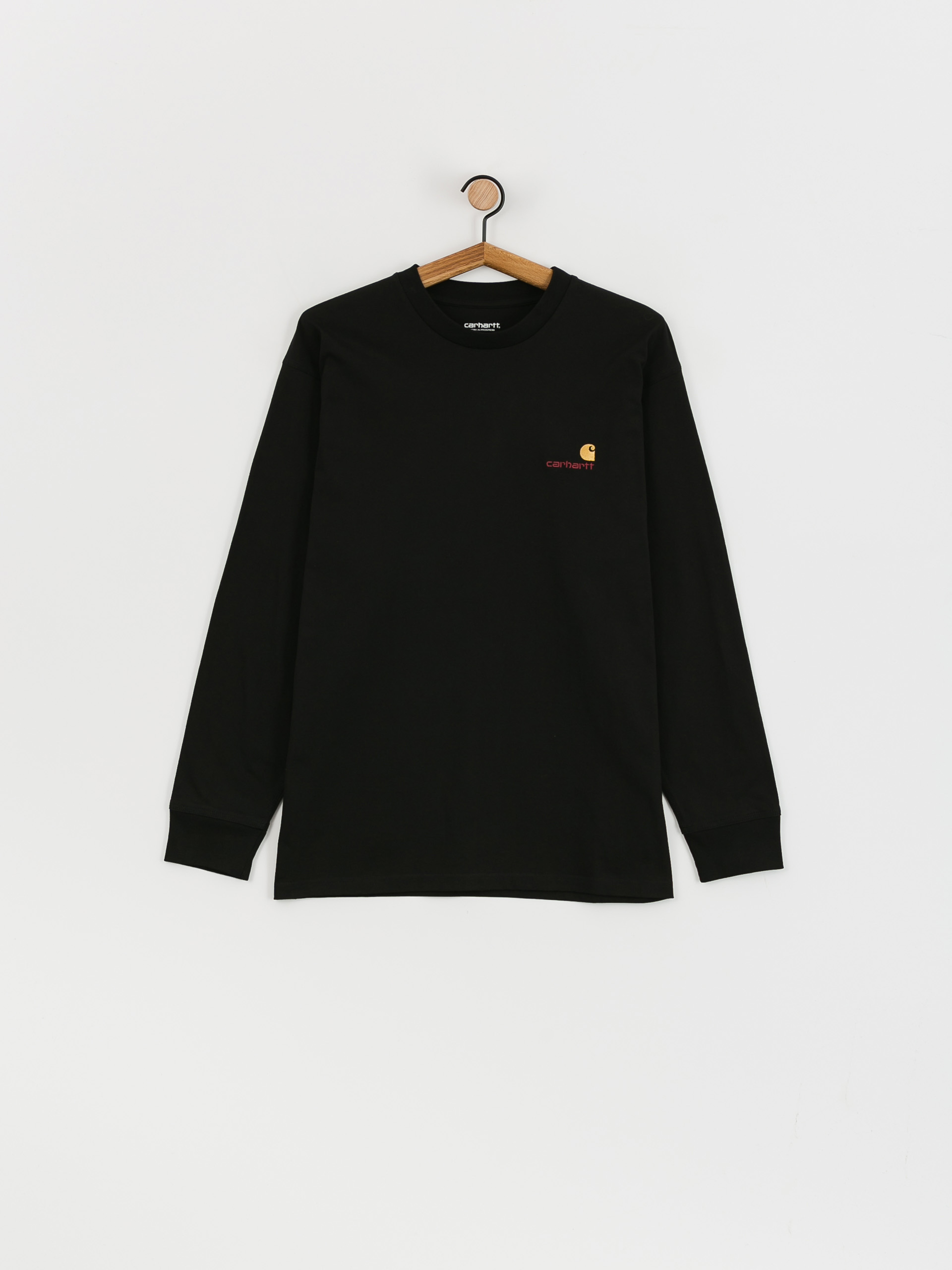 Carhartt WIP American Script Longsleeve (black)