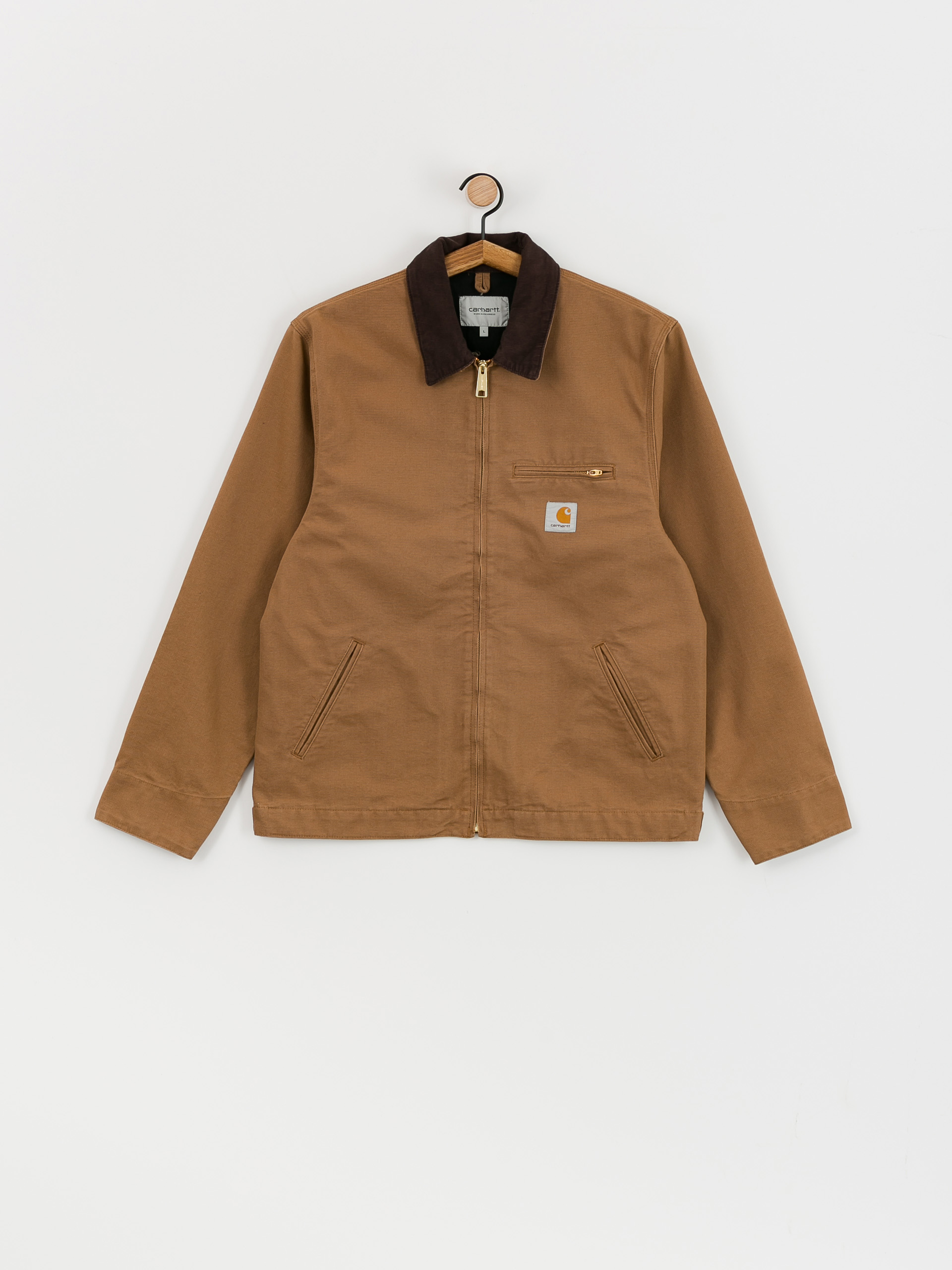 Carhartt detroit hot sale jacket tobacco