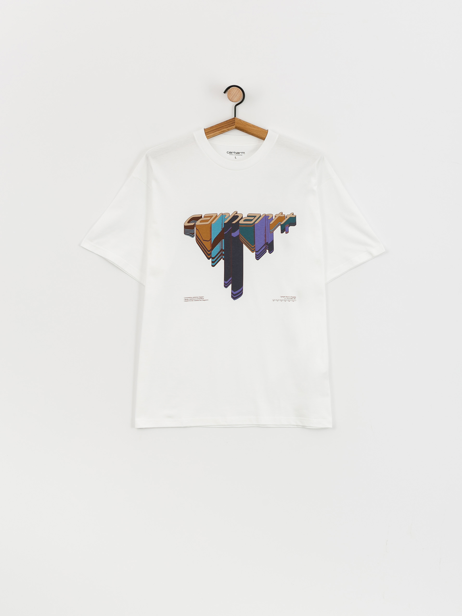 Carhartt WIP Diagram Script T-shirt (white)