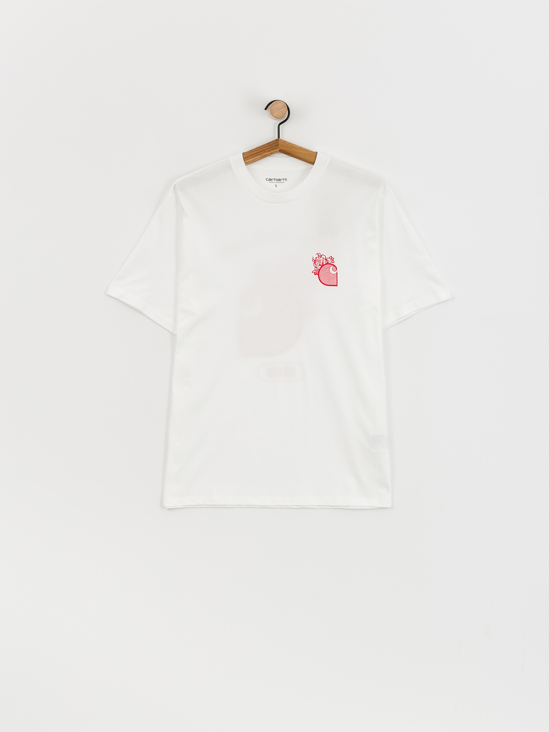 Carhartt WIP Little Hellraiser T-shirt (white/red)
