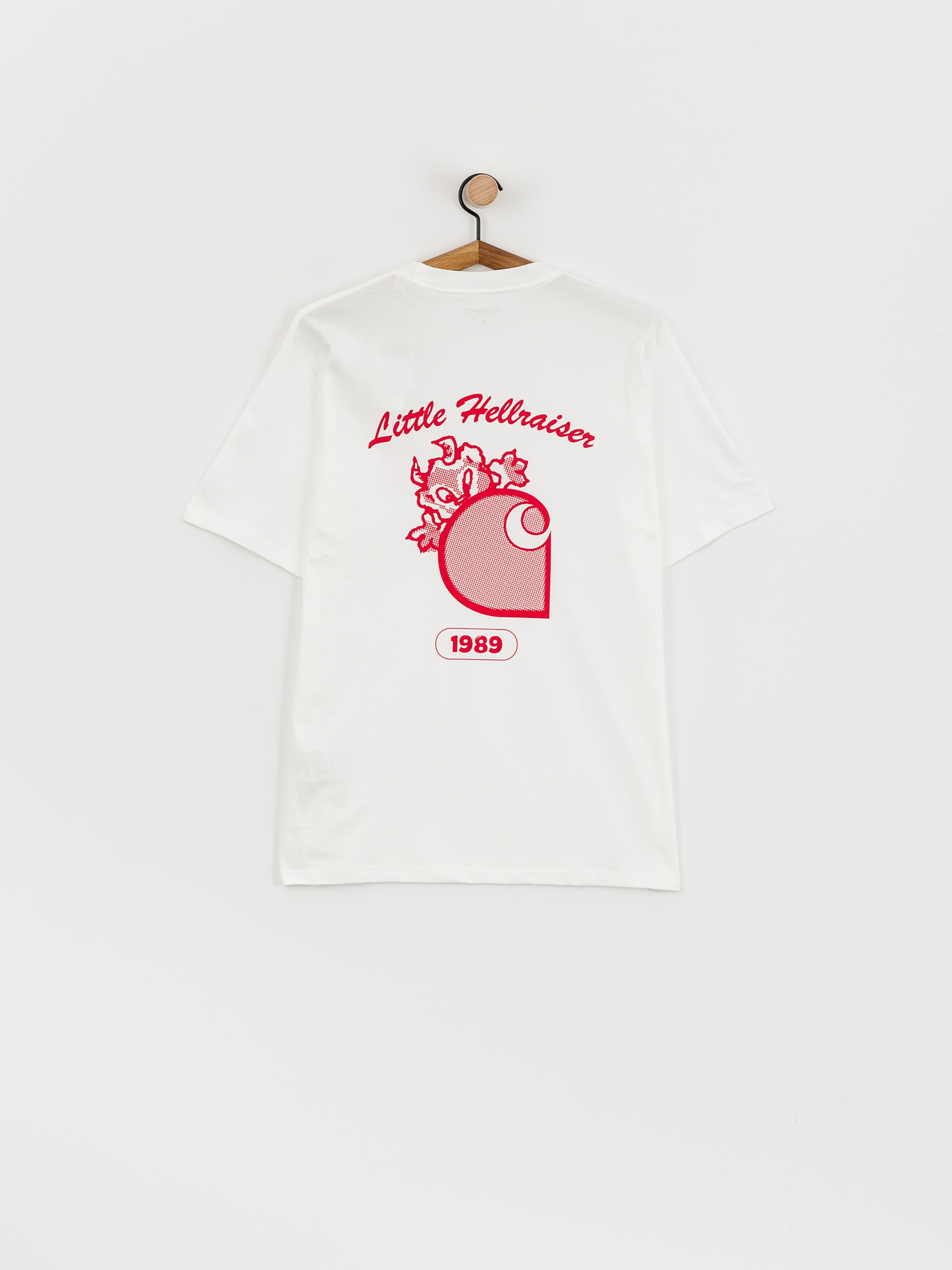 Carhartt WIP Little Hellraiser T-shirt (white/red)