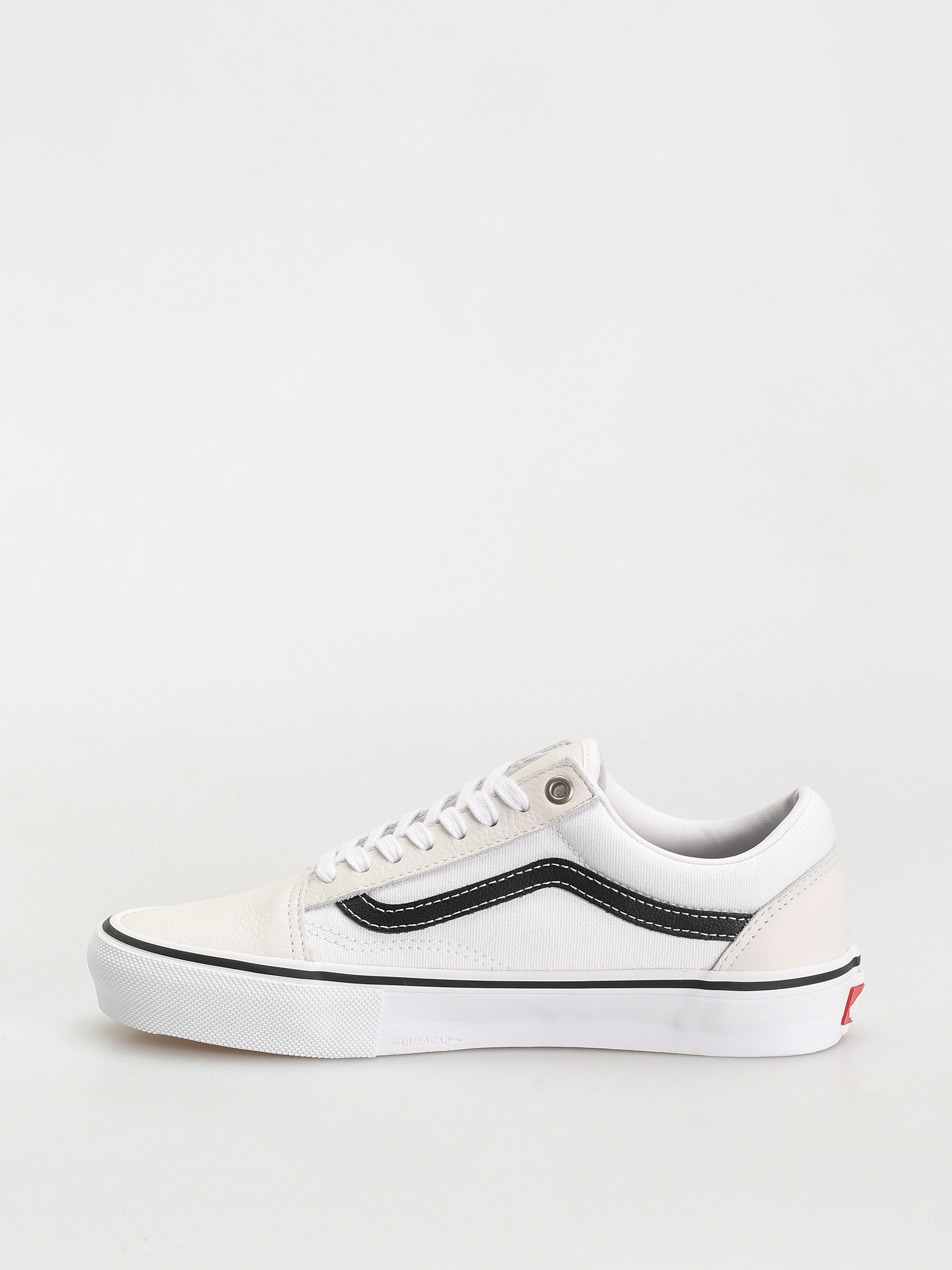 Vans Skate Old Skool Shoes (leather white/white)