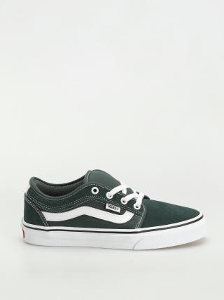 Vans Chukka Low Sidestripe Shoes (green gables/true white)