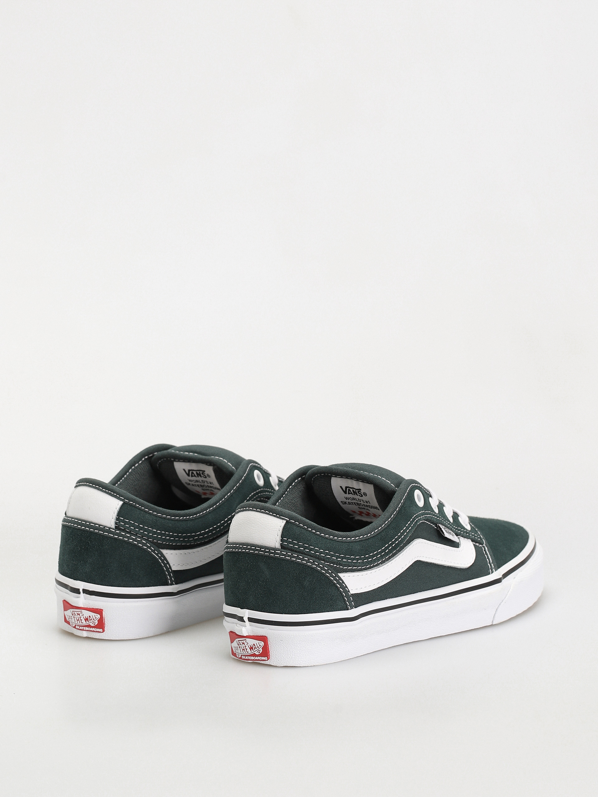 Vans Chukka Low Sidestripe Schuhe (green gables/true white)