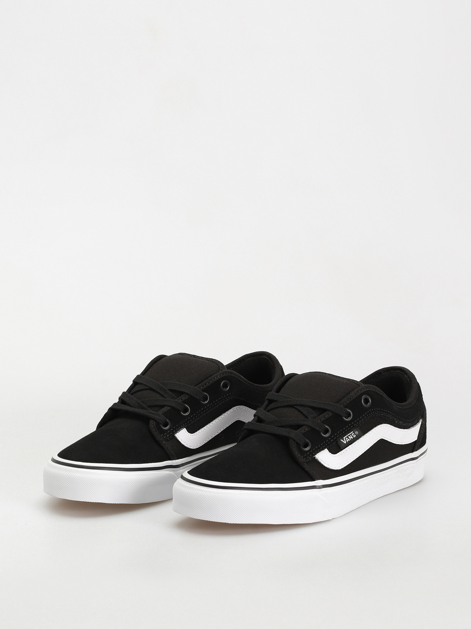 Vans Chukka Low Sidestripe Shoes (black/white)