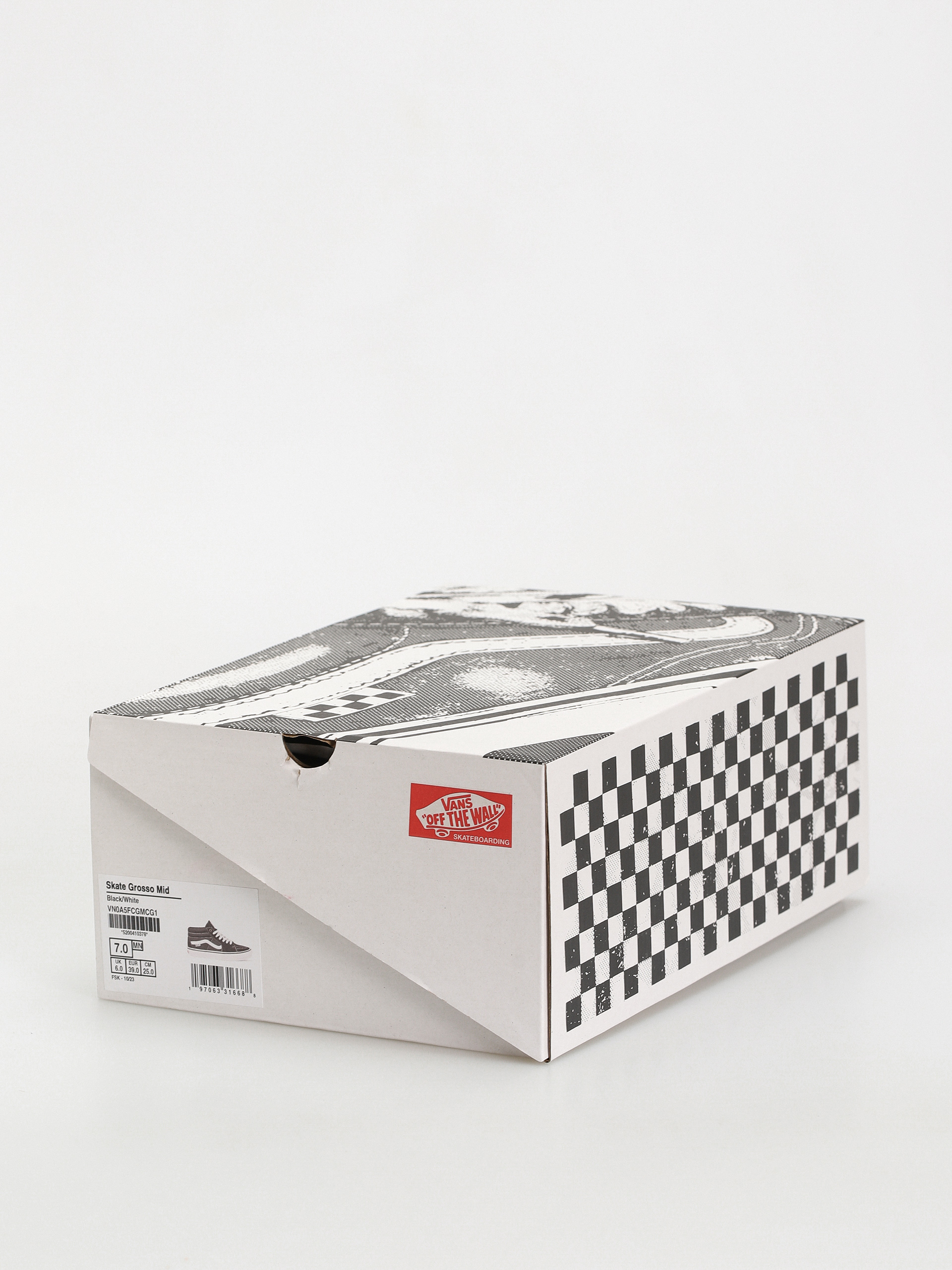 Vans Skate Grosso Mid Shoes (black/white)