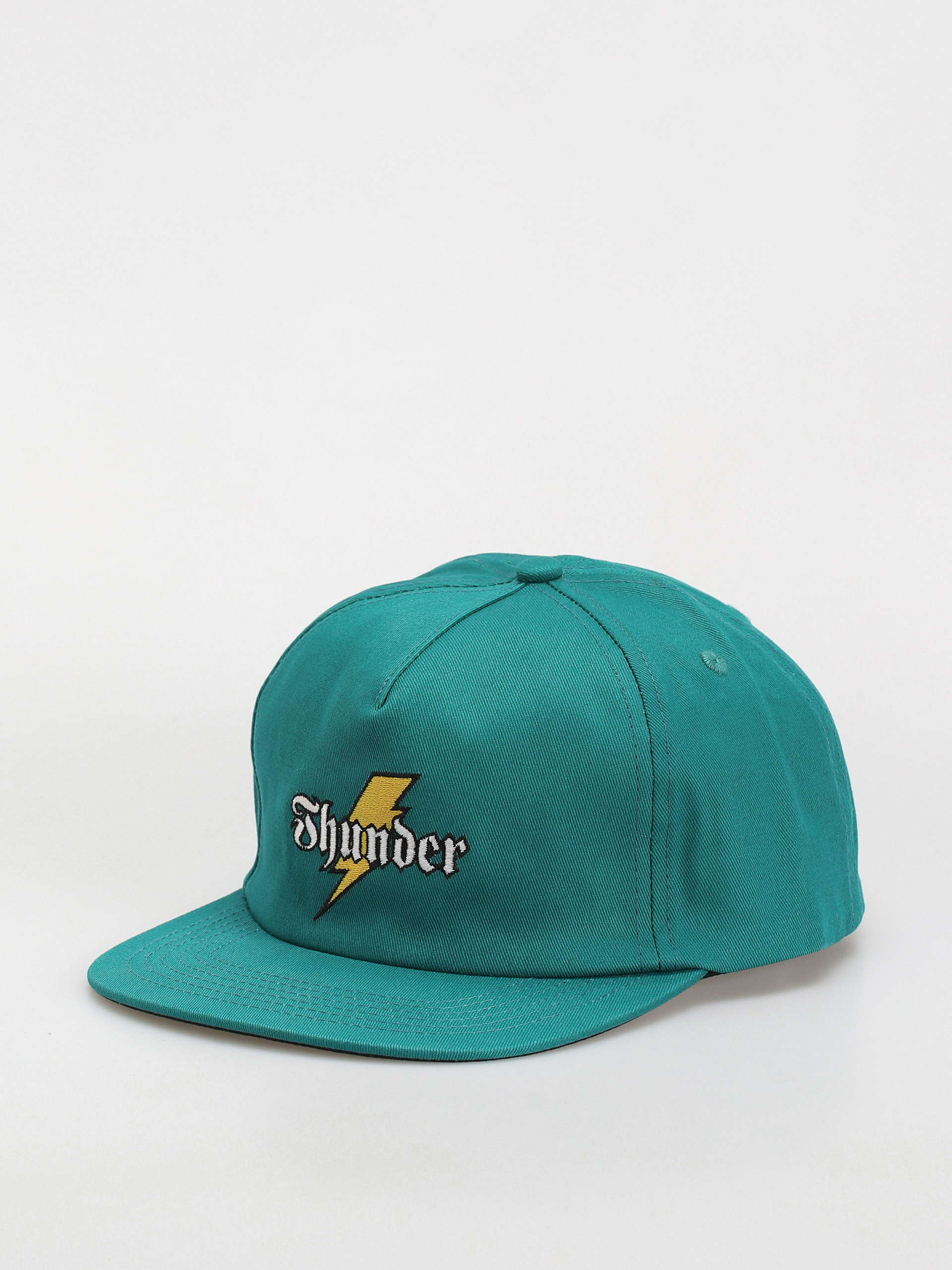 Thunder Bolt Script Cap (teal)