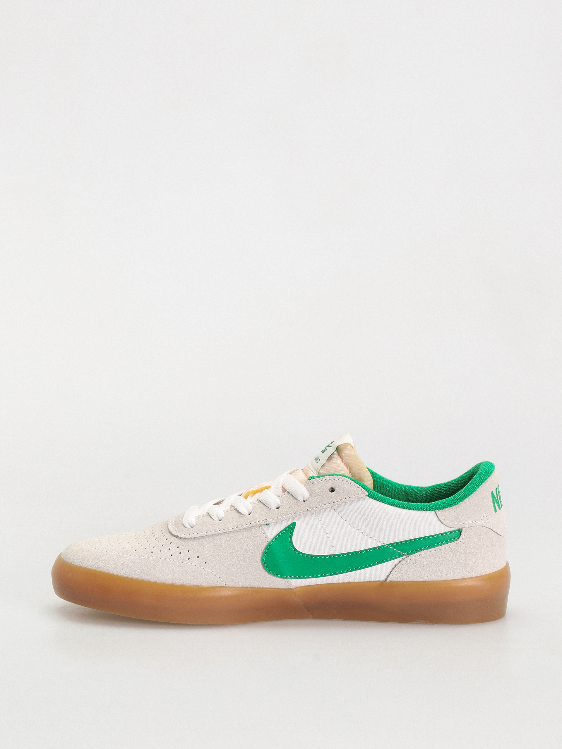 Nike SB Heritage Vulc Shoes (summit white/lucky green white)
