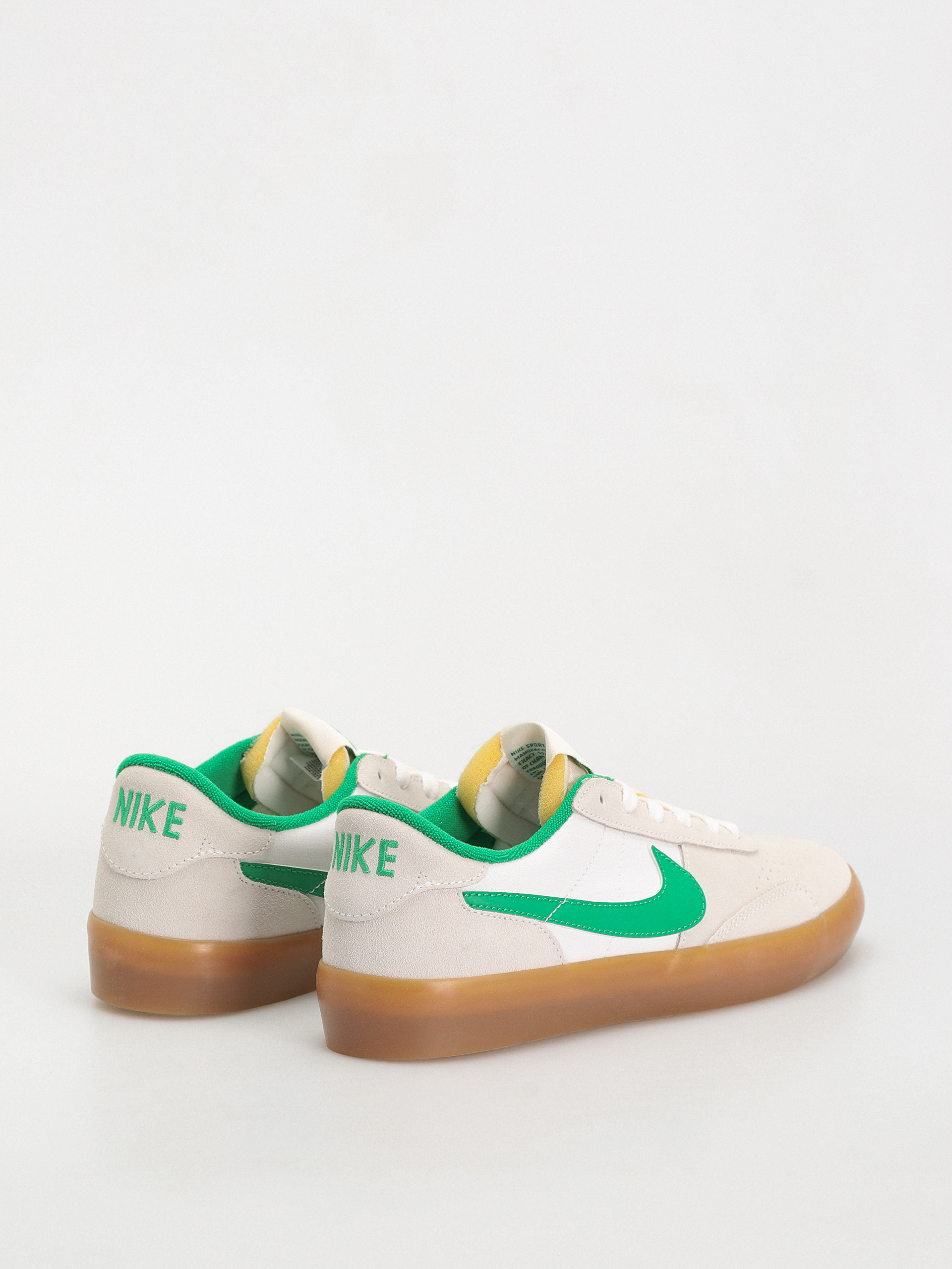 Nike SB Heritage Vulc Shoes (summit white/lucky green white)