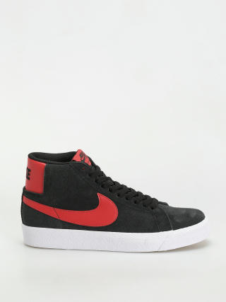 Nike SB Zoom Blazer Mid Schuhe (black/university red black white)